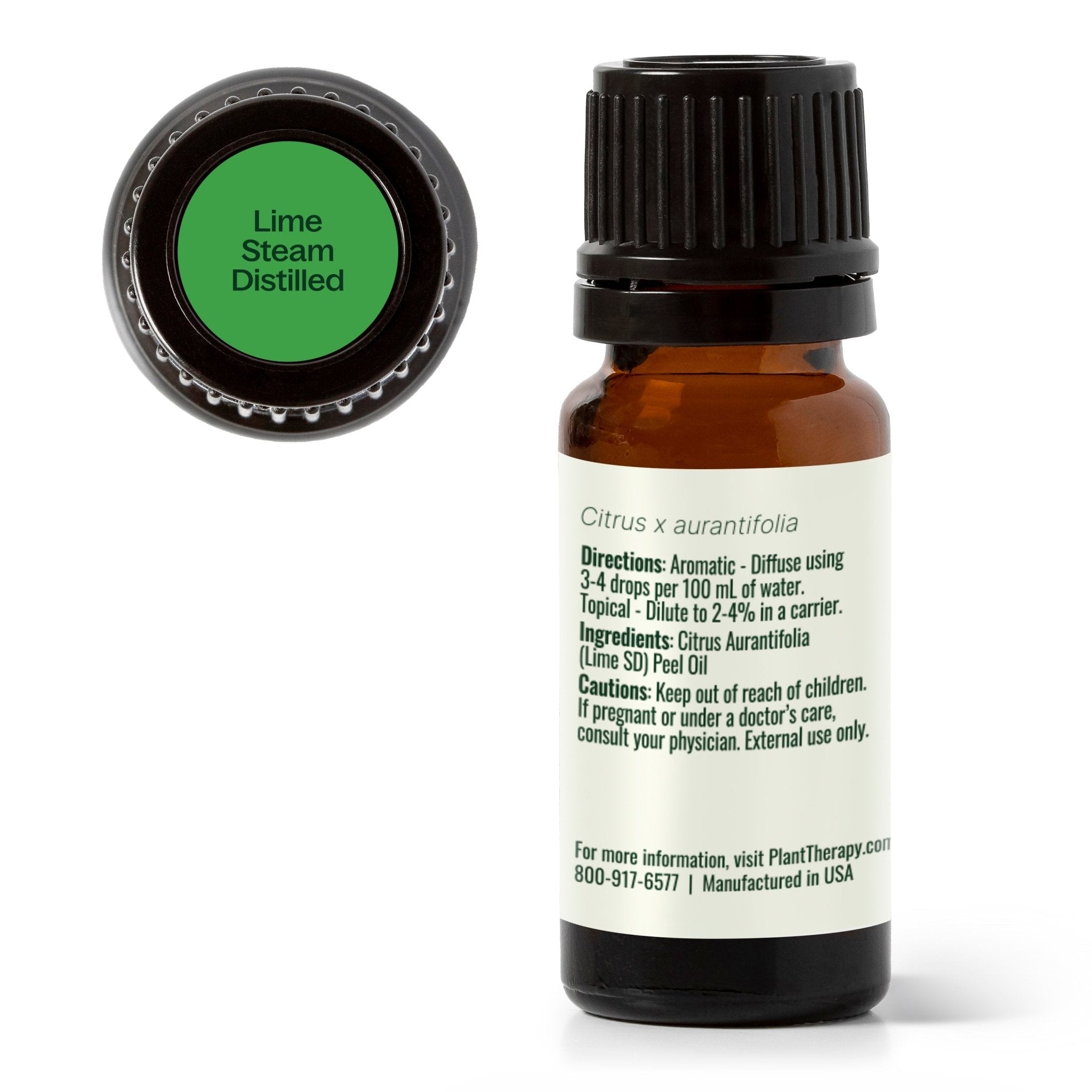 Lime Steam Distilled Essential Oil Plant Therapy