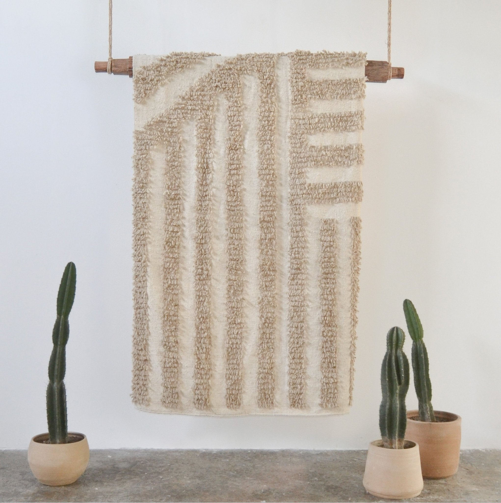 Linear I Wool Rug by Diego Olivero Studio MESO