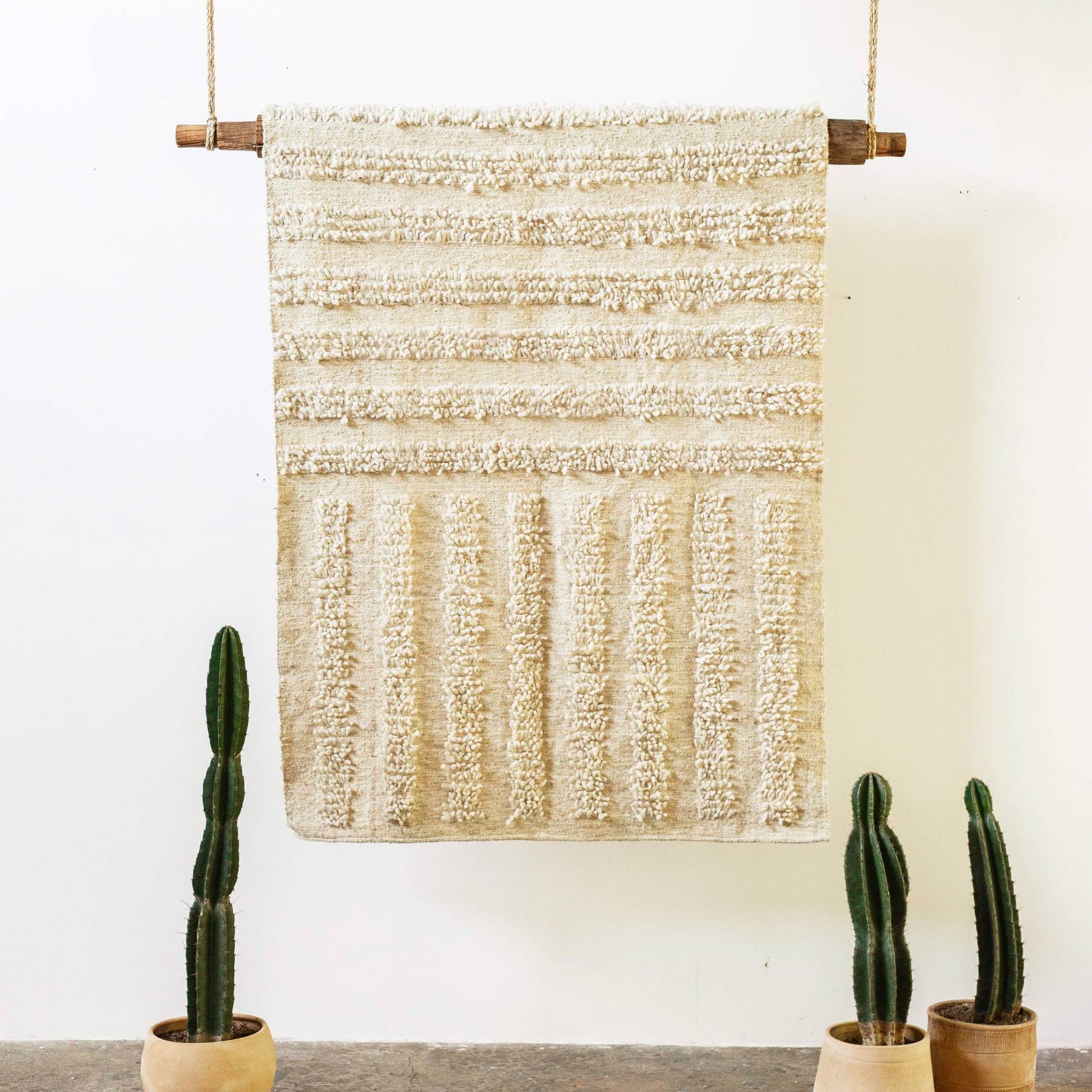 Linear II Wool Rug by Diego Olivero Studio MESO