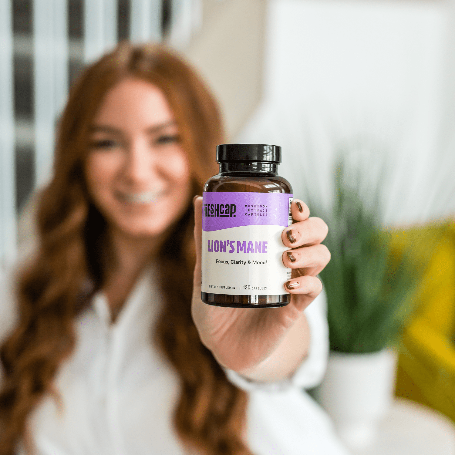 Lion's Mane Mushroom Extract Capsules FreshCap Mushrooms
