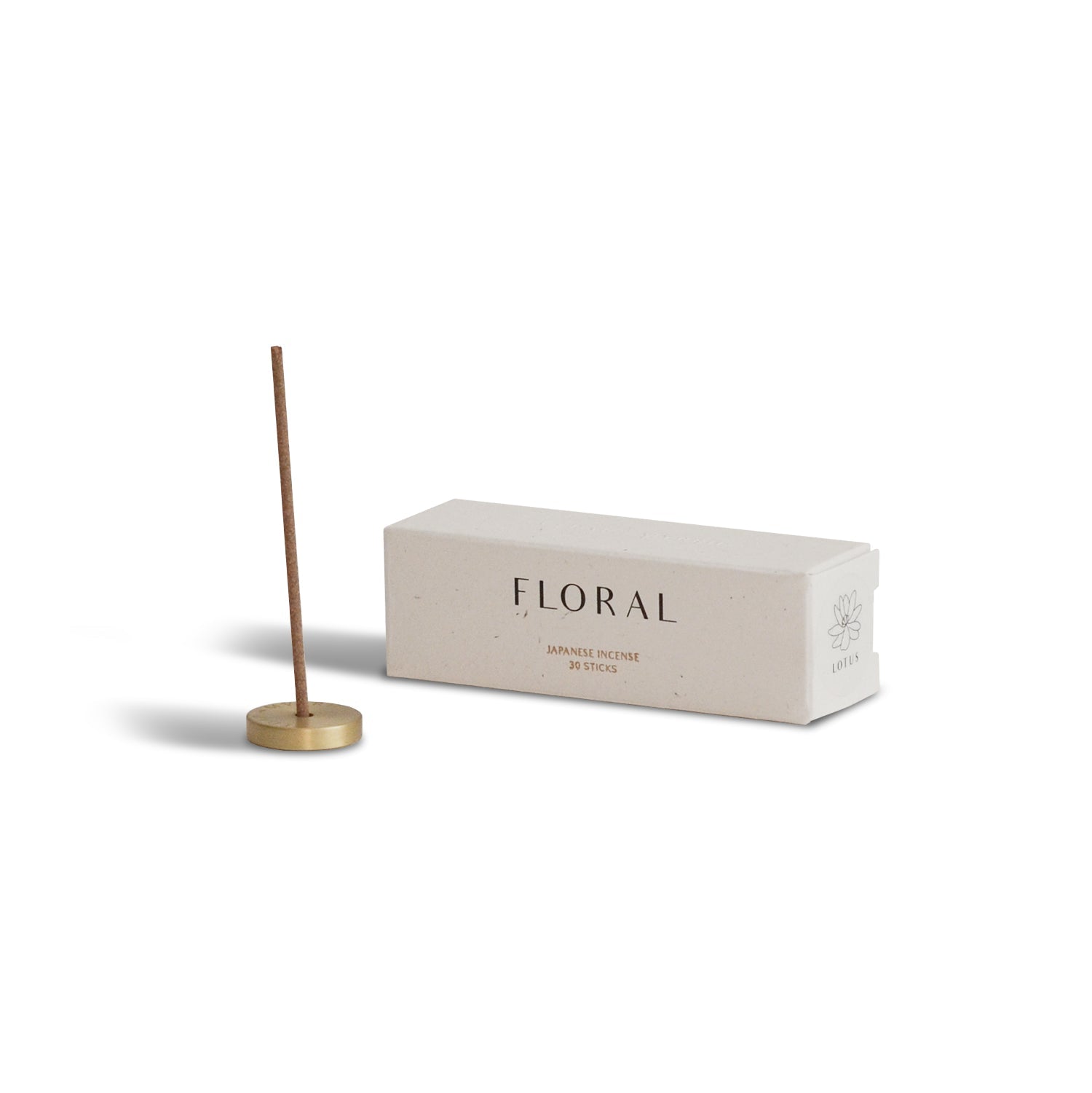 Lotus Japanese Incense Stick Set – 30 Sticks CEDAR AND MYRRH