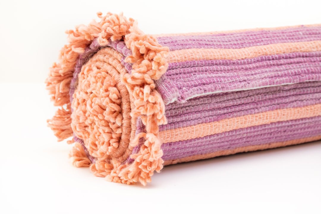 Madder Root and Sappan Wood Ayurvedic Yoga Mat Bennd Yoga
