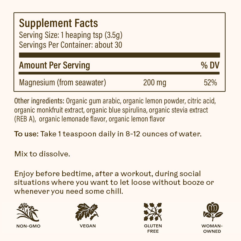Magic Magnesium WOODEN SPOON HERBS