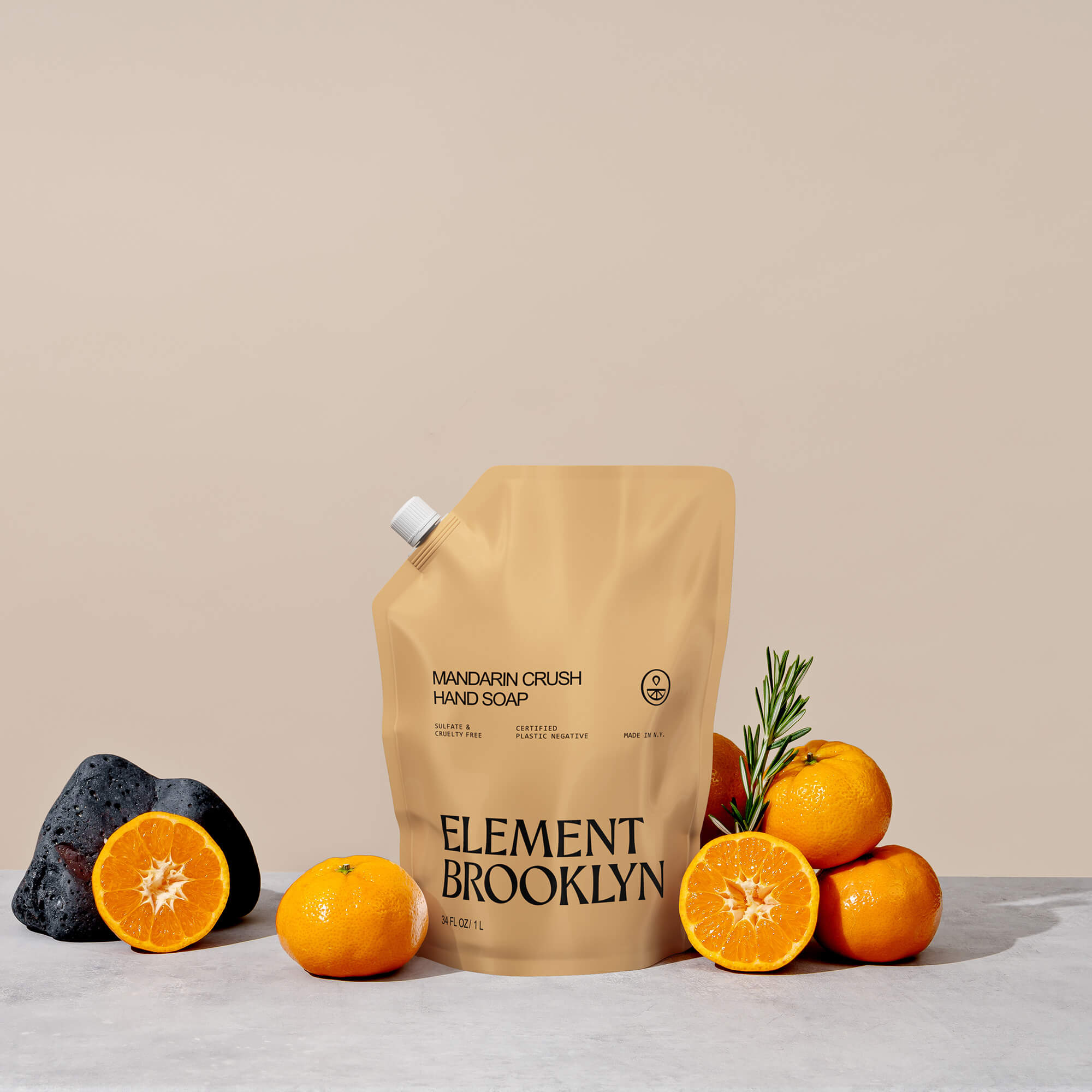 Mandarin Crush Hand Soap Element Brooklyn
