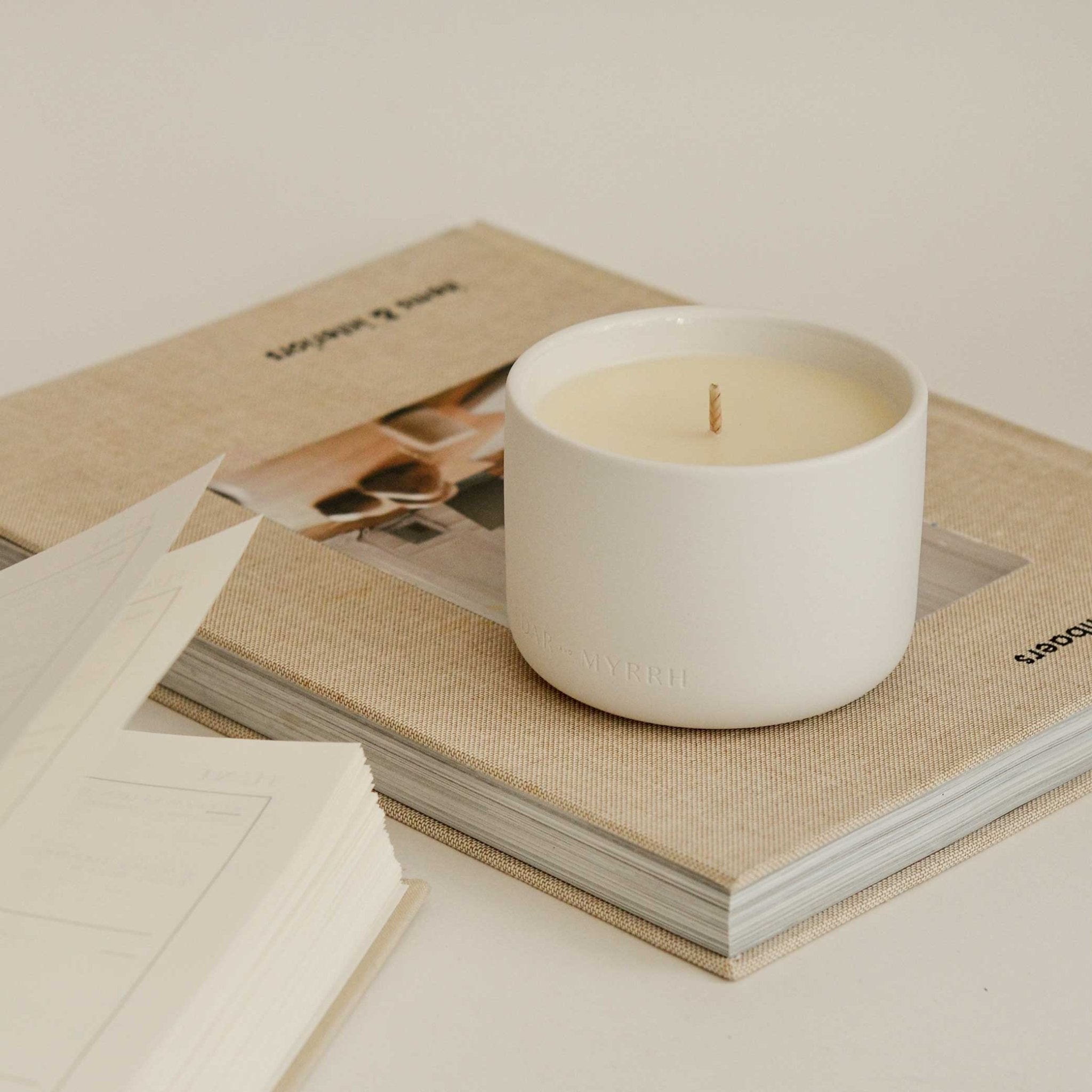 Mantra Wellness Candle CEDAR AND MYRRH