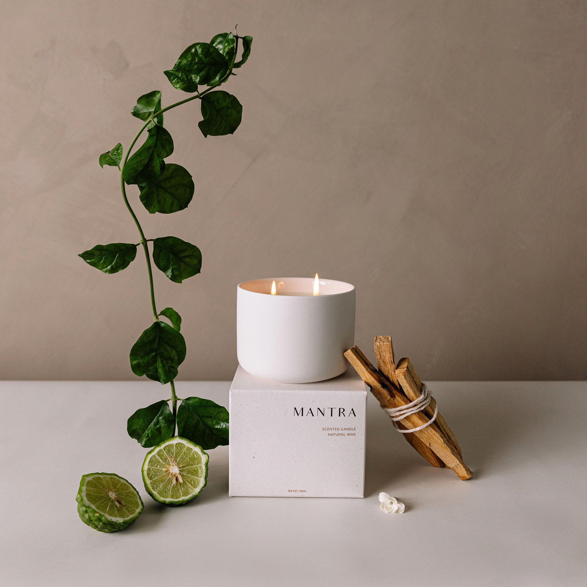 Mantra Wellness Candle CEDAR AND MYRRH