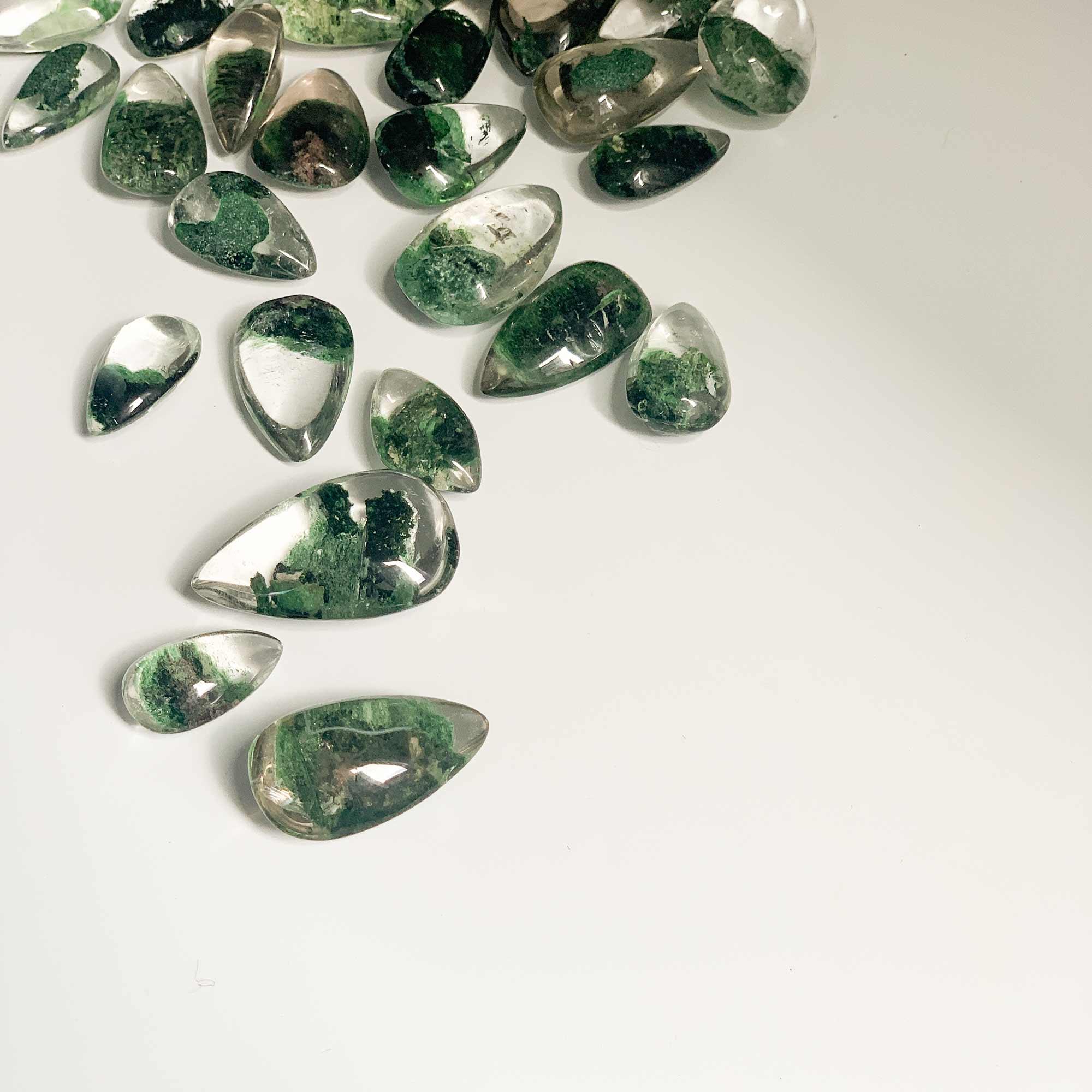 Medium Green Ghost Crystal CEDAR AND MYRRH