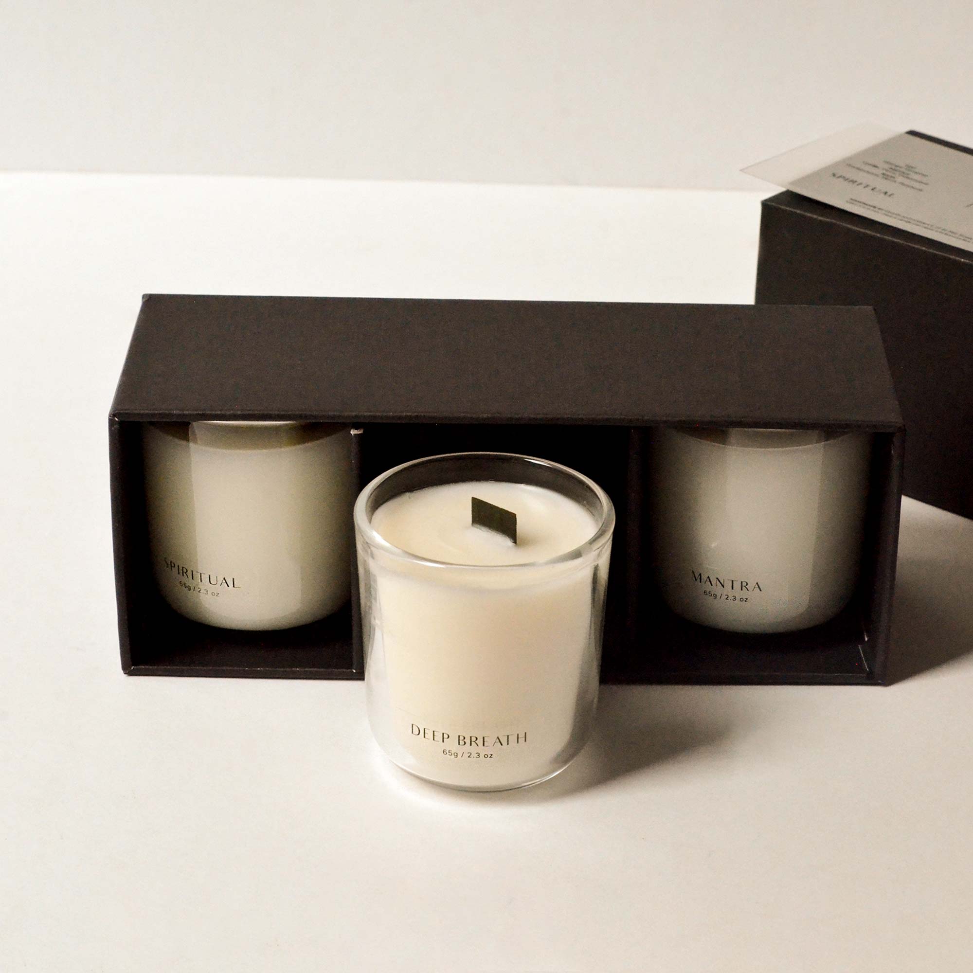 Mini Wellness Candle Gift Set CEDAR AND MYRRH