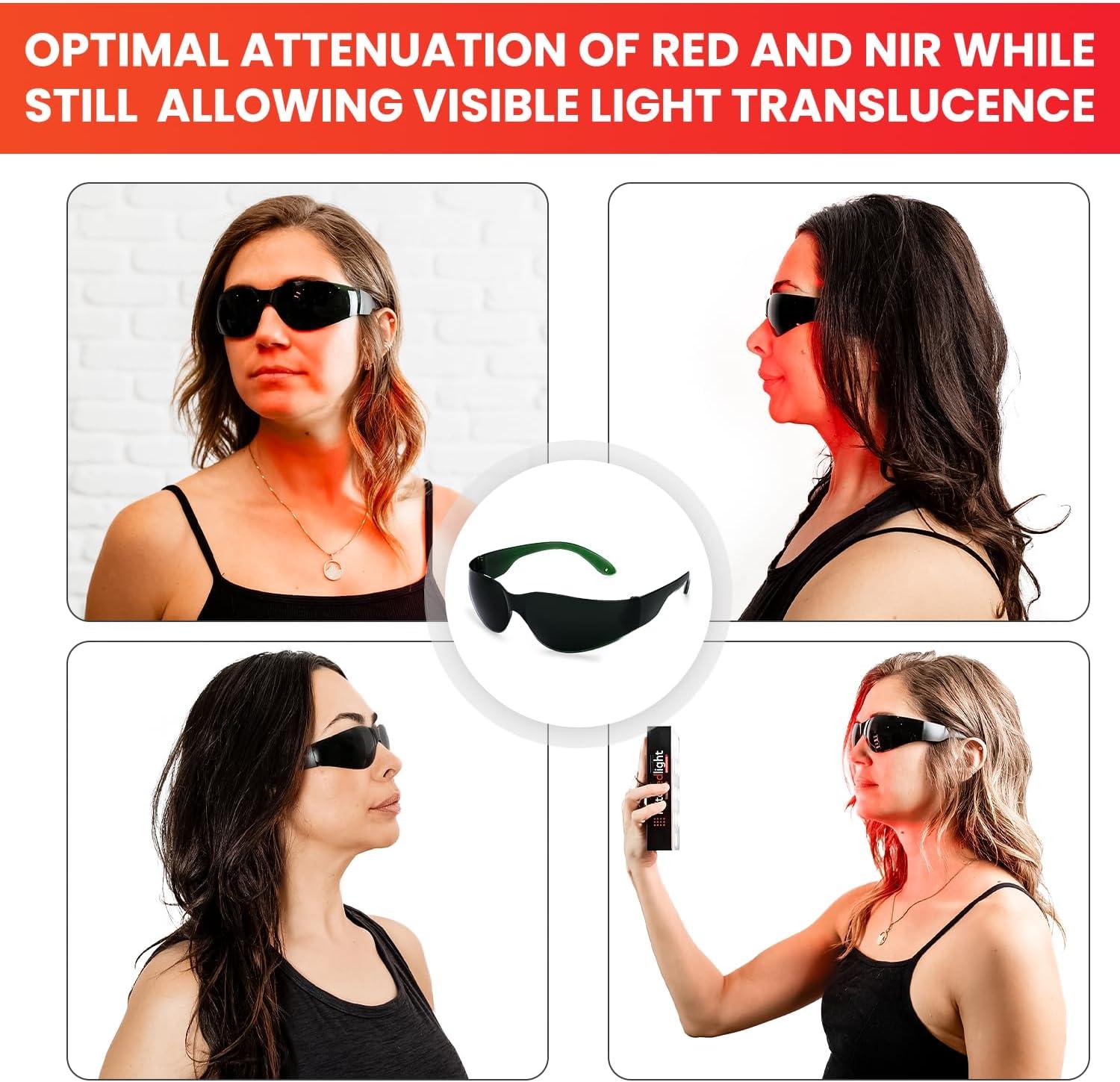Mito Red Light Mito Red Light | Red Light Therapy Glasses IR5 (Extra Dark)