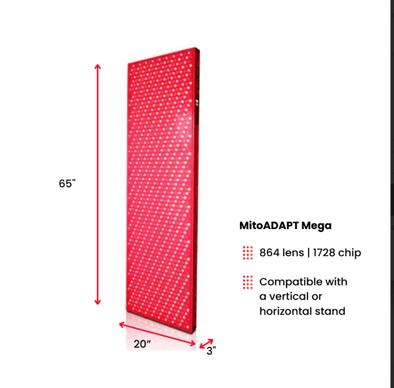 Mito Red Light MitoADAPT 3.0 & Full Body Mat Total Convenience Bundle