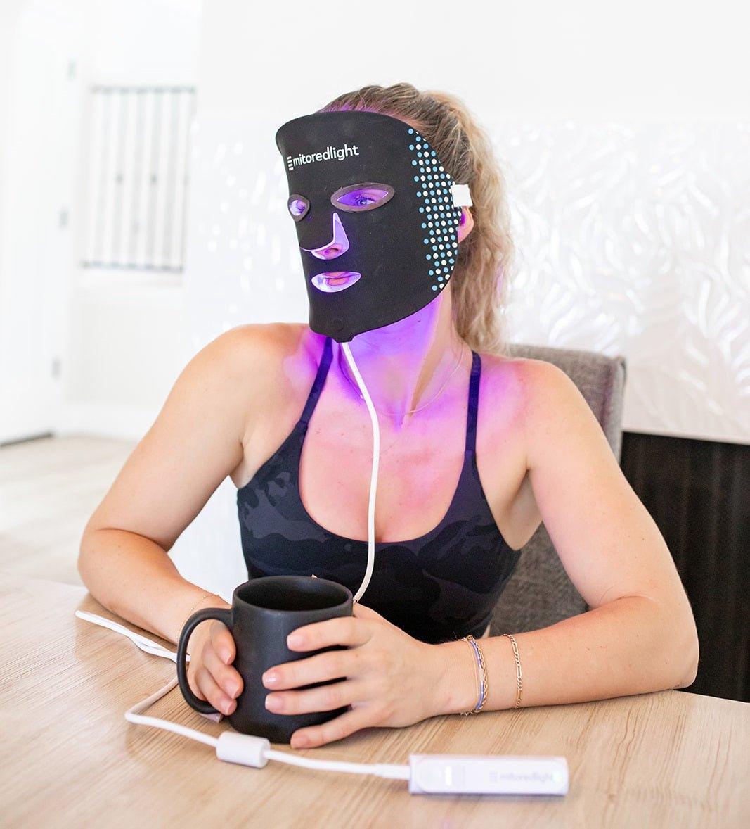 Mito Red Light MitoCLEAR® Red Light Therapy Mask | With Blue Light Therapy for Acne