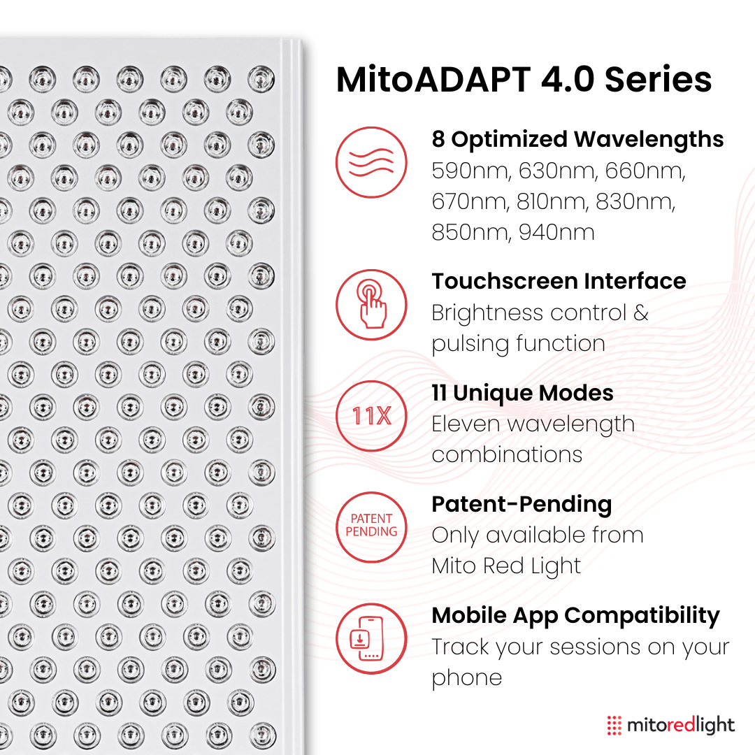 Mito Red Light MitoADAPT 4.0 | Red Light Therapy Panel Series