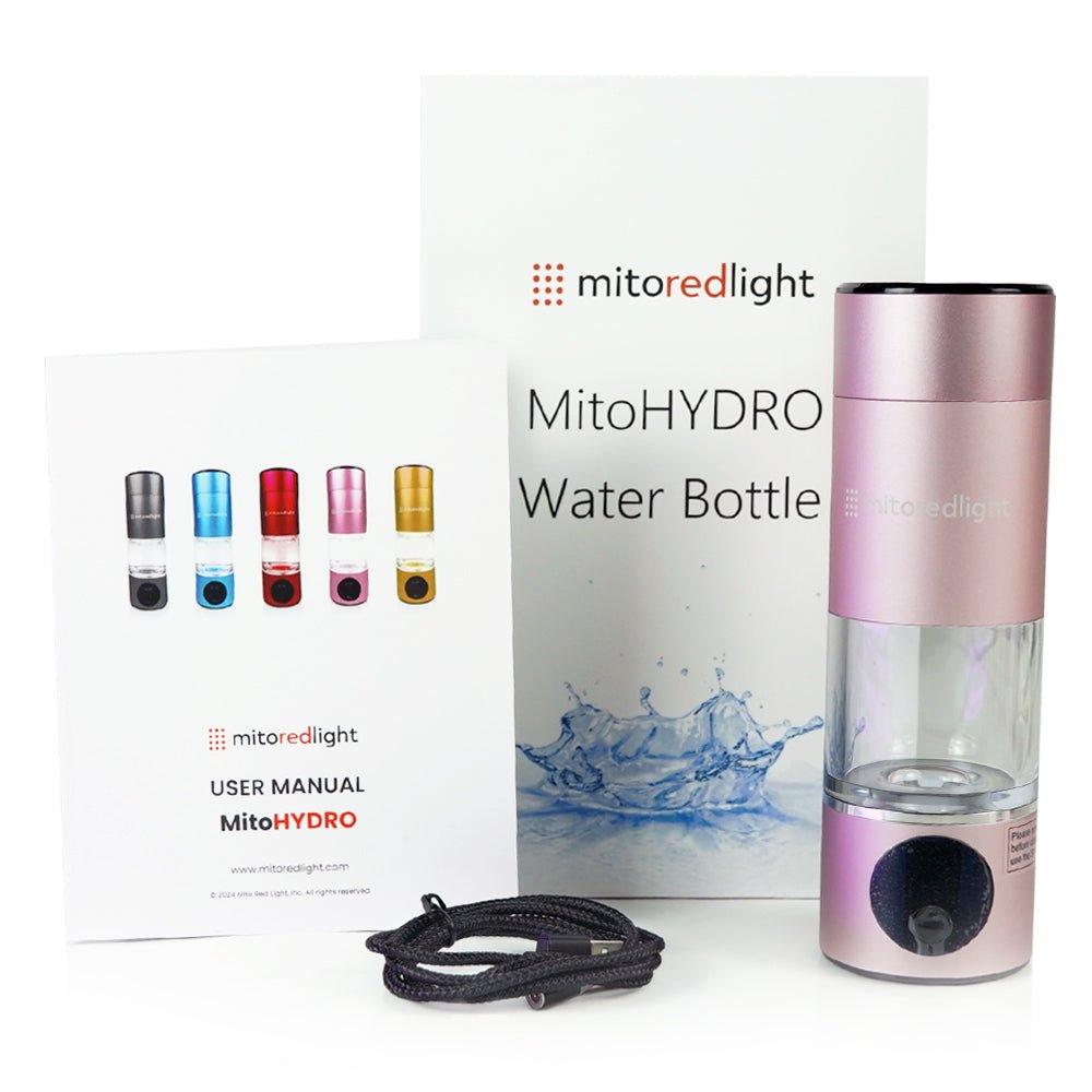 MitoHYDRO™ Ultra Premium Hydrogen Water Bottle Mito Red Light