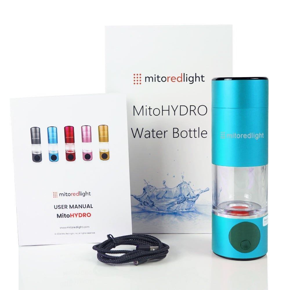 MitoHYDRO™ Ultra Premium Hydrogen Water Bottle Mito Red Light