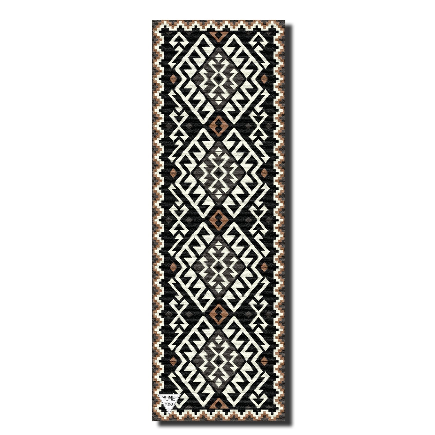 Moab Rocks Yoga Mat – 6 mm Extra Thick, Double - Sided Non - Slip, Eco - Friendly PER with Sandstone Design | Yune Yoga Yune Yoga