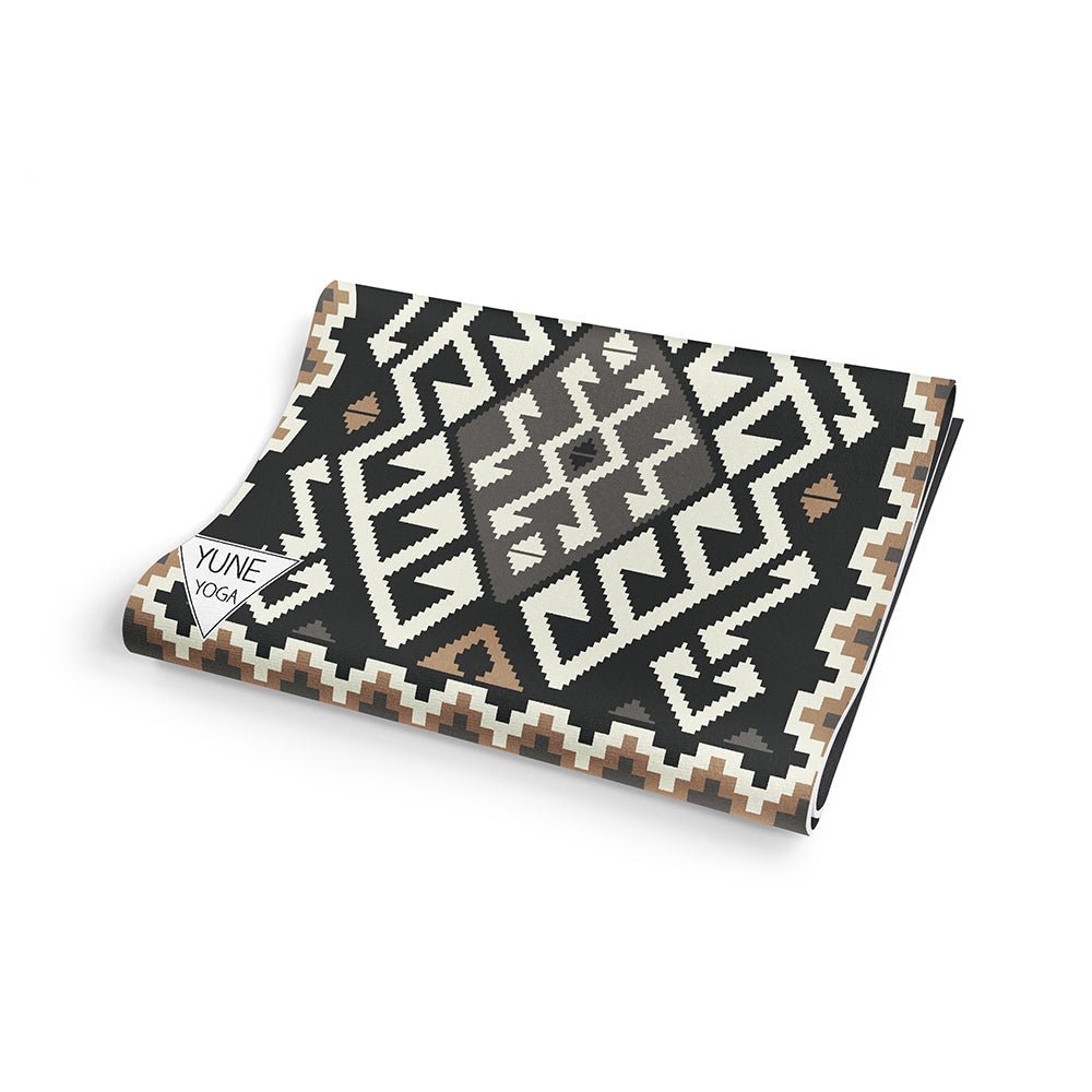 Moab Rocks Yoga Mat – 6 mm Extra Thick, Double - Sided Non - Slip, Eco - Friendly PER with Sandstone Design | Yune Yoga Yune Yoga