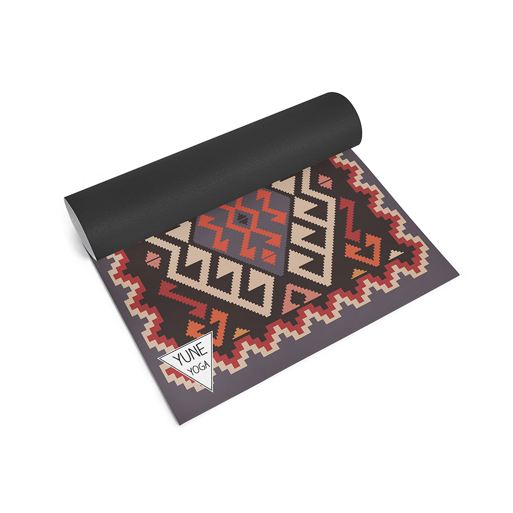 Moab Sunset Yoga Mat – 6 mm Extra Thick, Double-Sided Non-Slip, Eco-Friendly PER with  Red Canyon Sunset Design | Yune Yoga