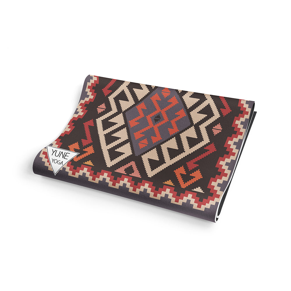 Moab Sunset Yoga Mat – 6 mm Extra Thick, Double-Sided Non-Slip, Eco-Friendly PER with  Red Canyon Sunset Design | Yune Yoga
