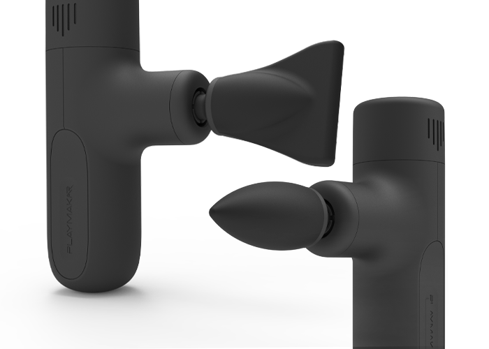 MVPmini DynamicDuo with Edge and Bullet Massage Heads (Fits MVPmini) iReliev