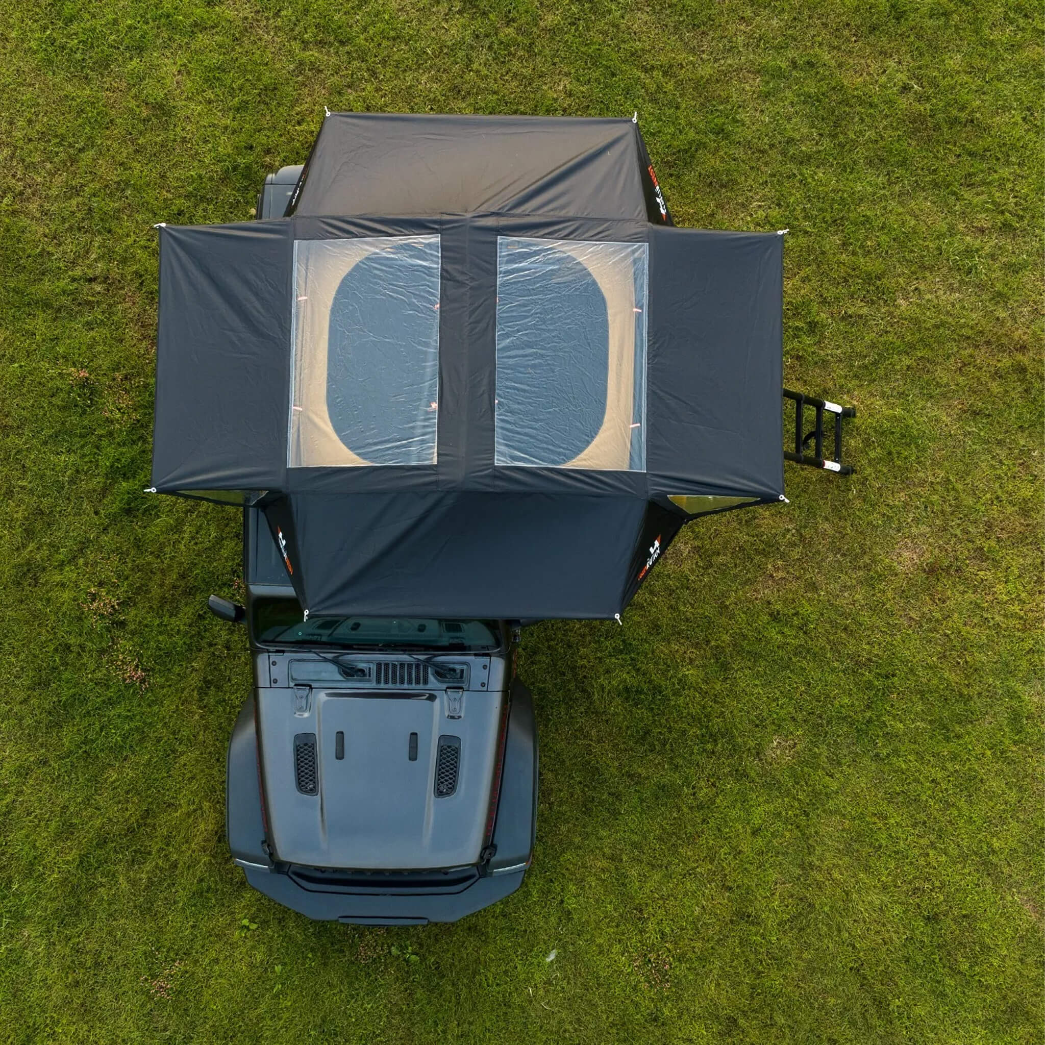 Naturnest Andromeda Khaki Soft Shell Rooftop Tent With Large Panoramic Skylight & YKK Doors (SAK72384) SAKSBY WHOLESALE