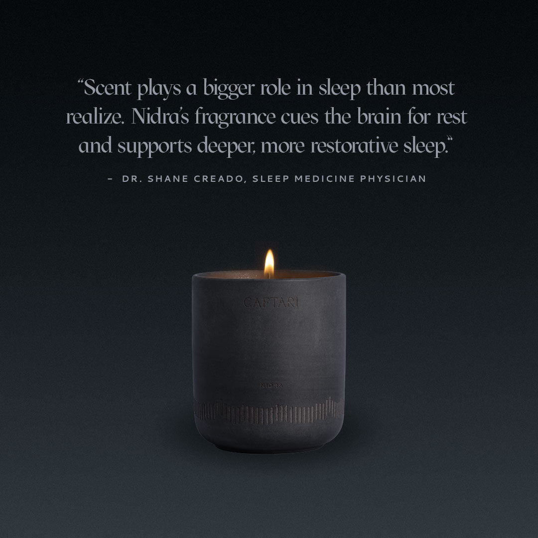 Nidra - Neuroscientist Verified Sleep Candle Caftari