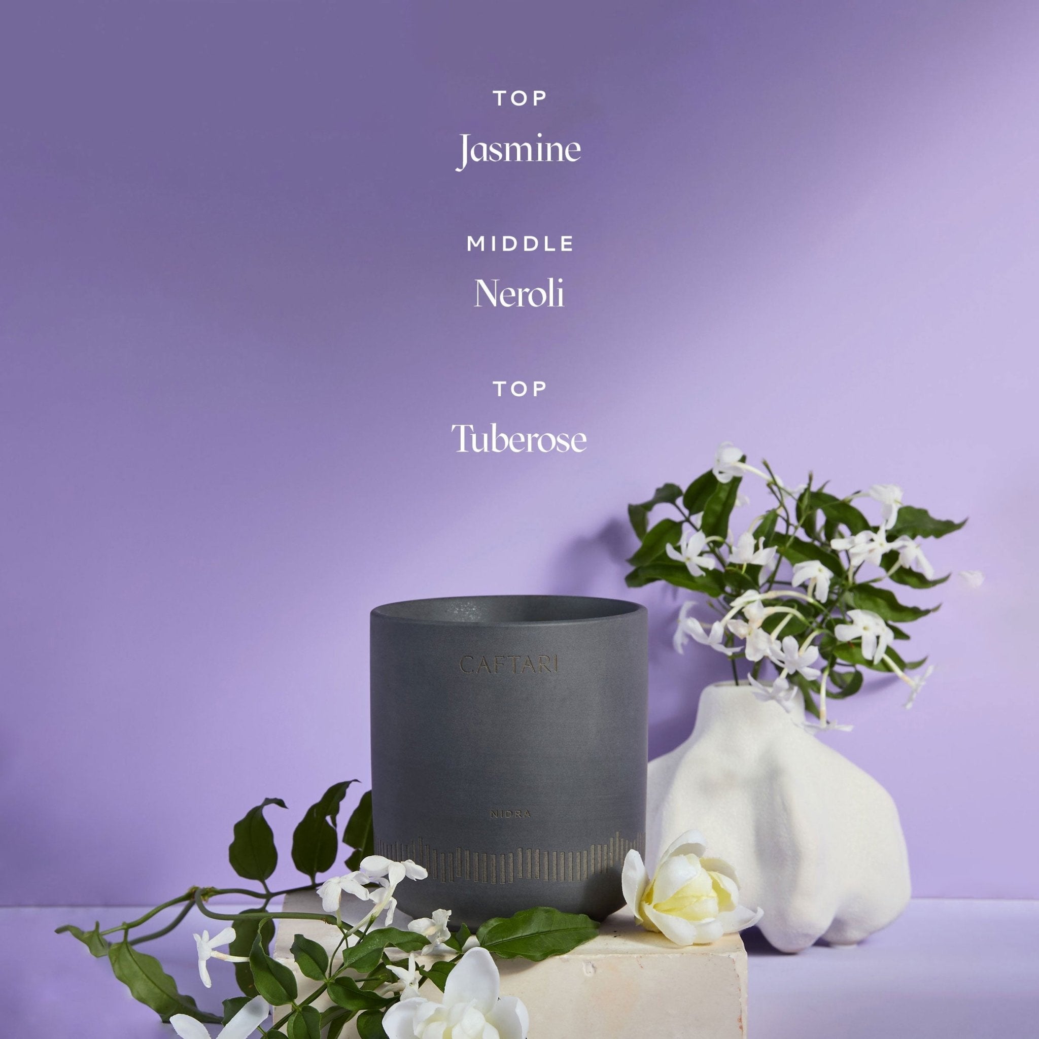 Nidra - Neuroscientist Verified Sleep Candle Caftari