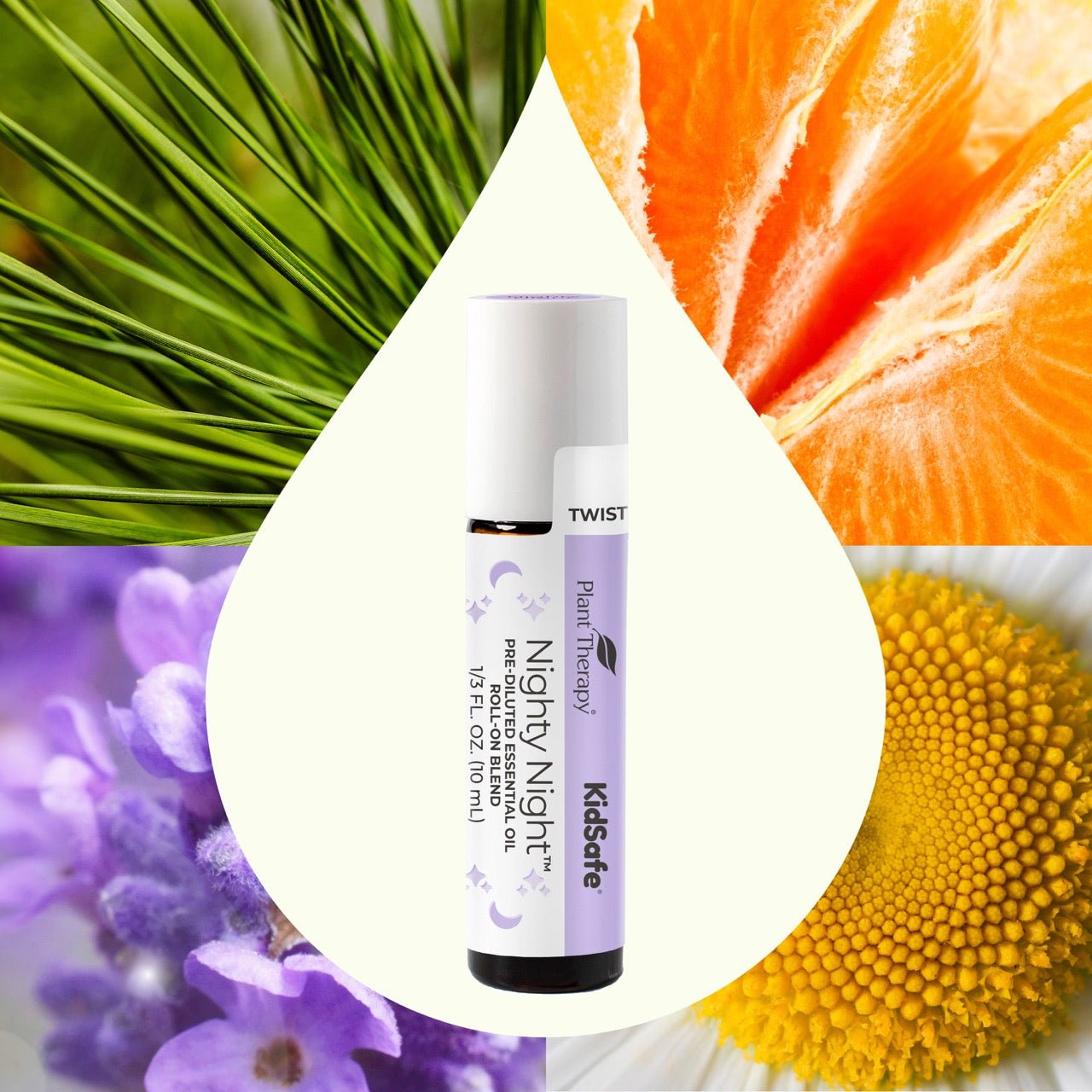 Nighty Night KidSafe Essential Oil Pre - Diluted Roll - On Plant Therapy