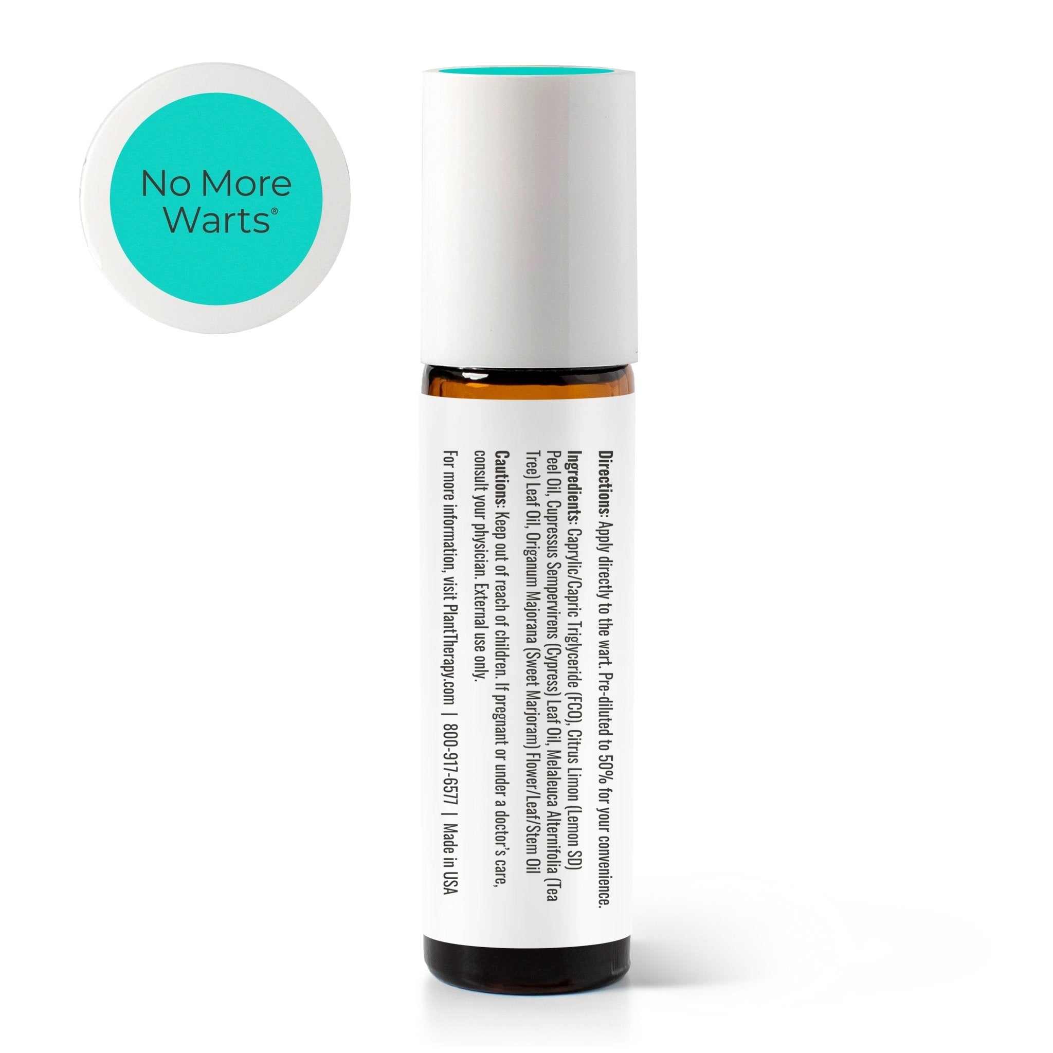 No More Warts KidSafe Essential Oil Pre - Diluted Roll - On Plant Therapy