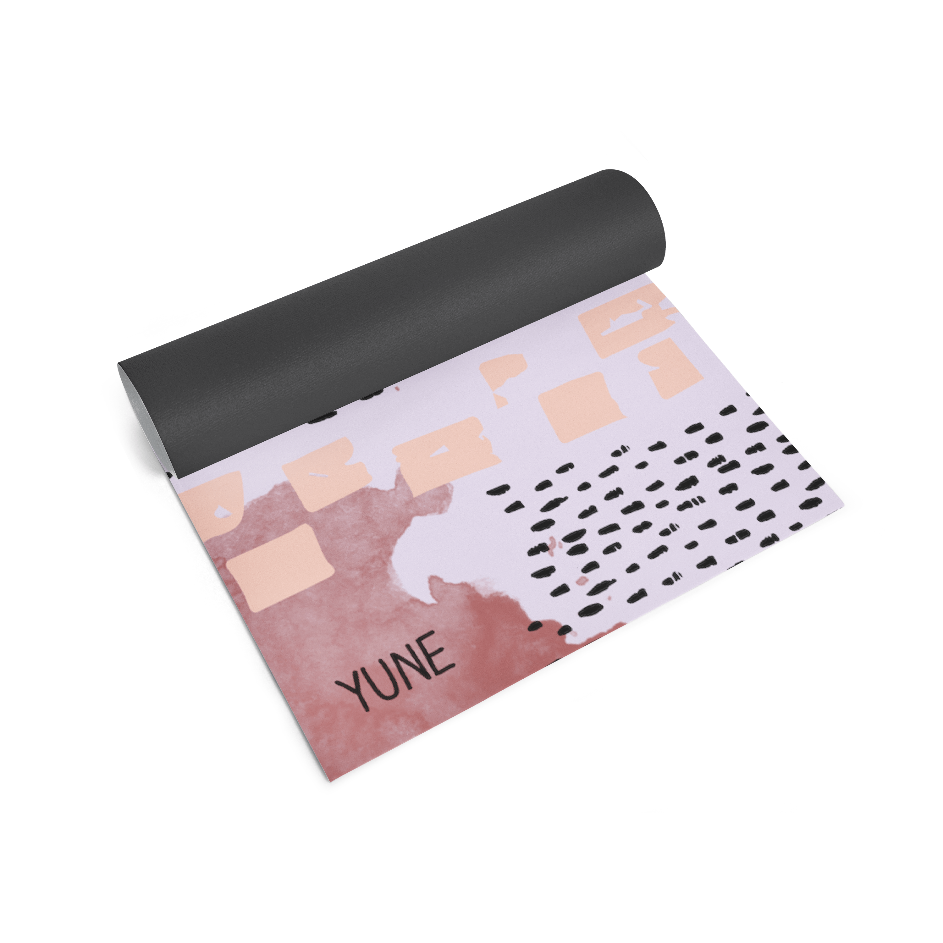 Yoga Mat | 6mm Thick | Purple | Non-Slip | Eco Friendly | Yune Yoga | Oak
