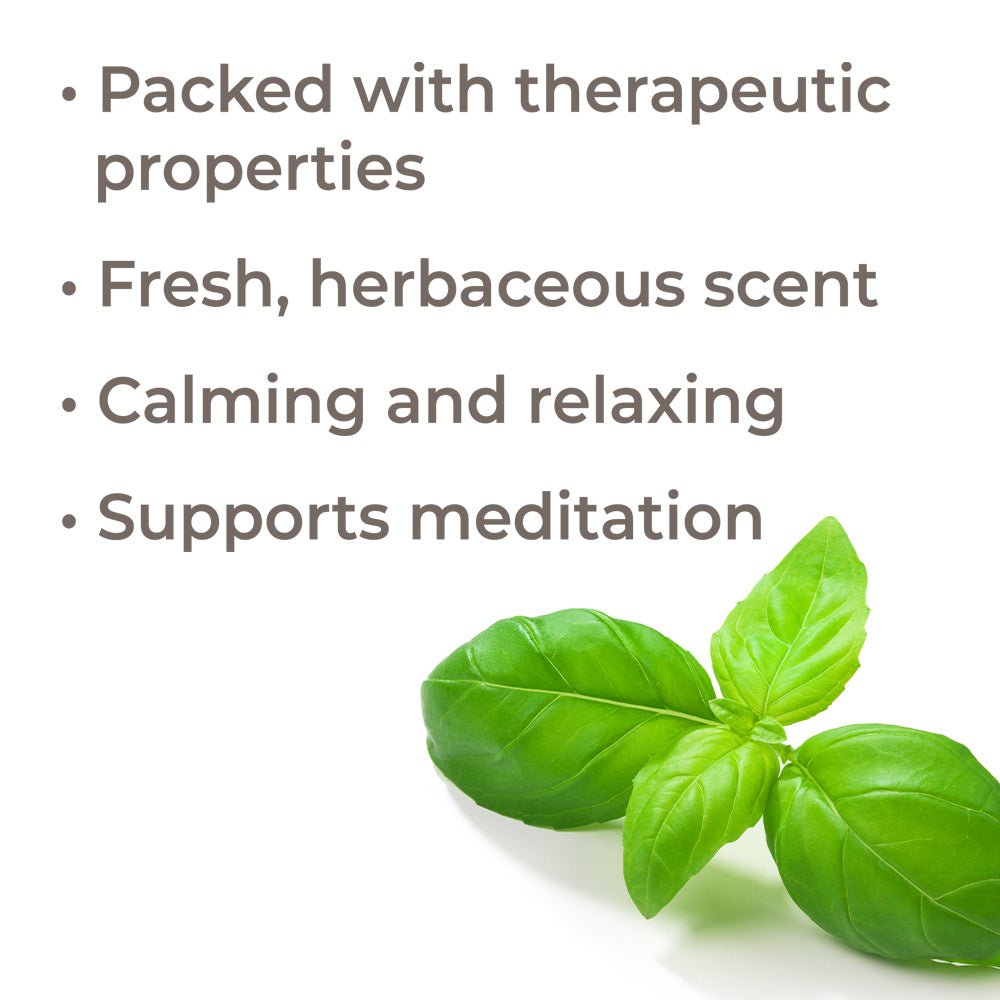 Organic Basil Linalool Essential Oil Plant Therapy