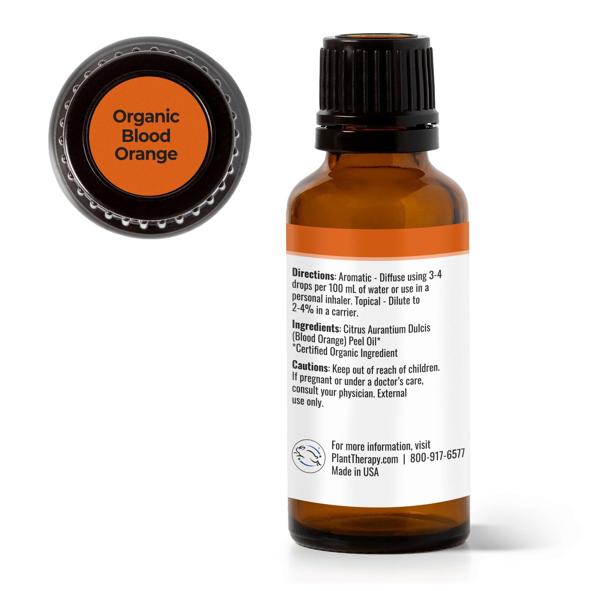 Organic Blood Orange Essential Oil Plant Therapy