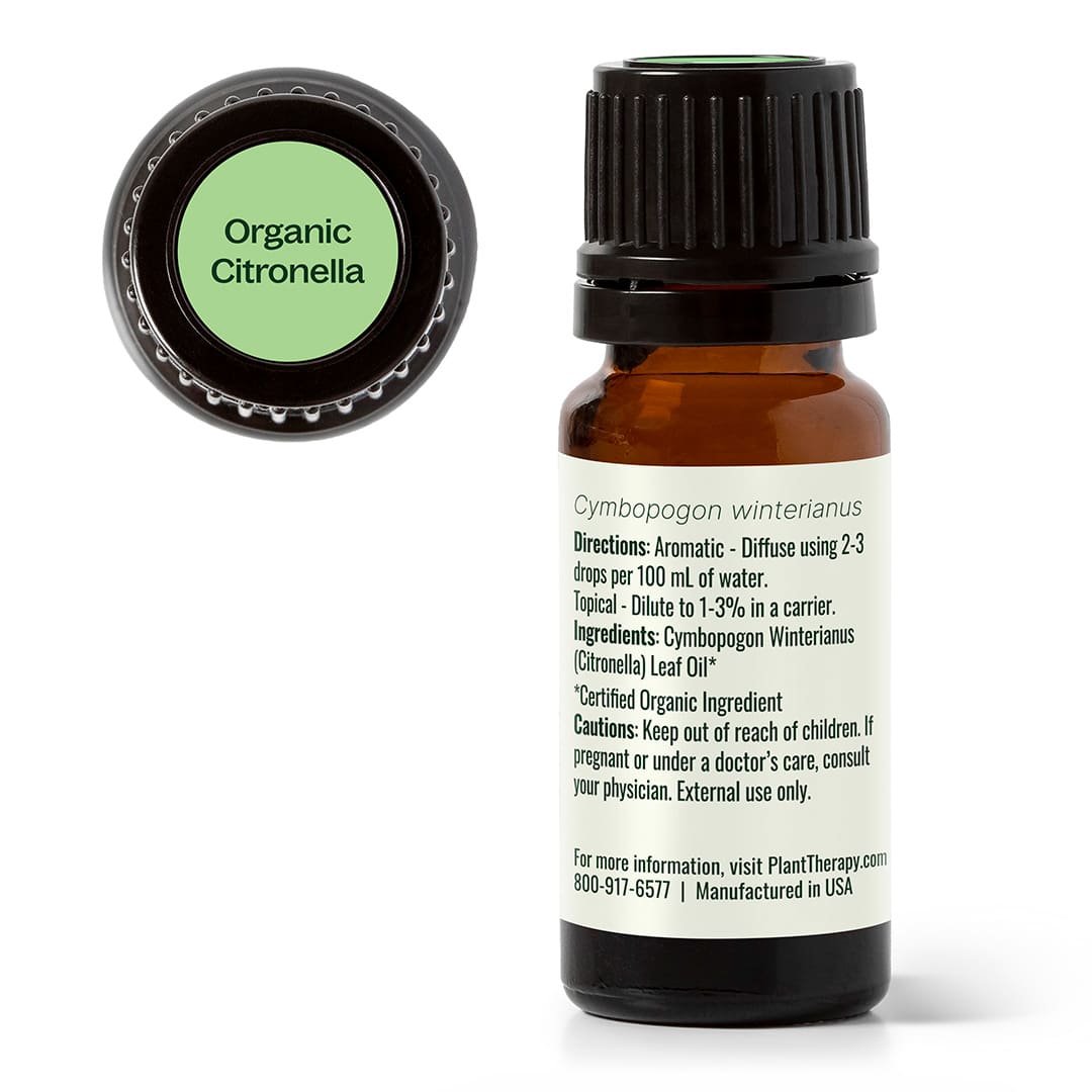 Organic Citronella Essential Oil Plant Therapy