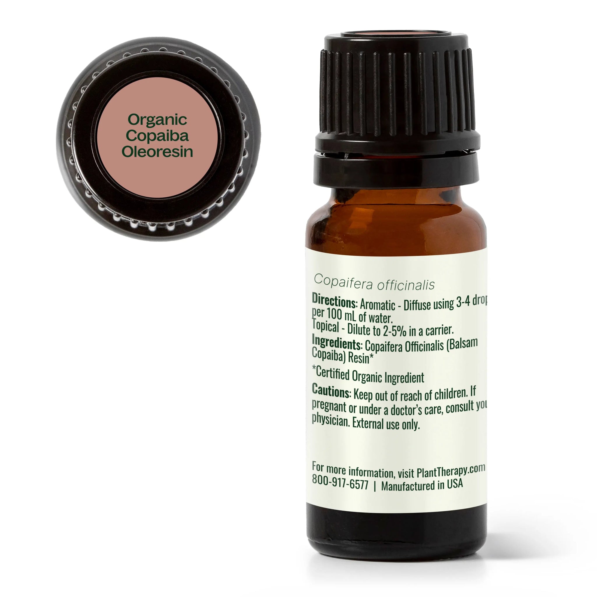 Organic Copaiba Oleoresin Plant Therapy
