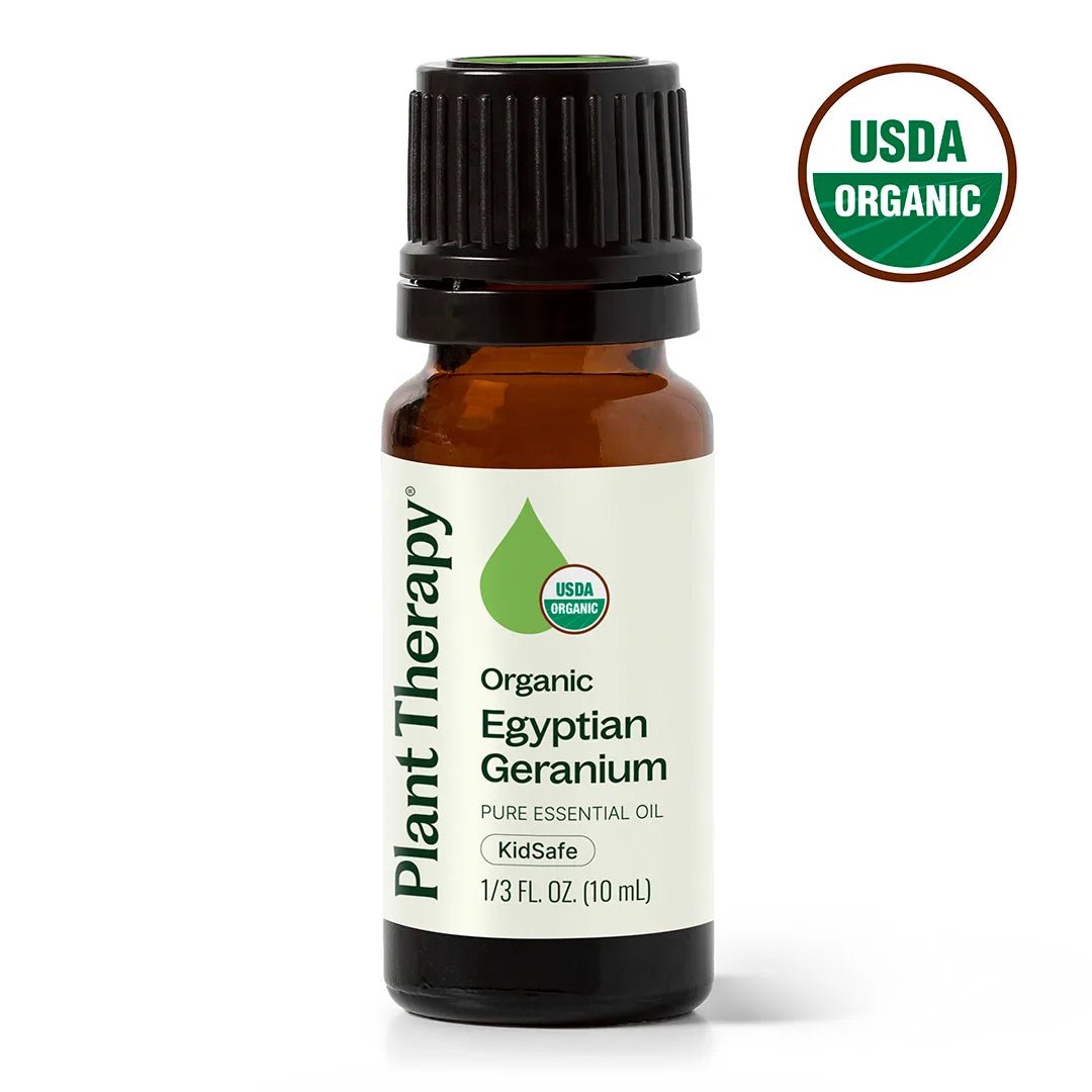 Organic Egyptian Geranium Essential Oil Plant Therapy