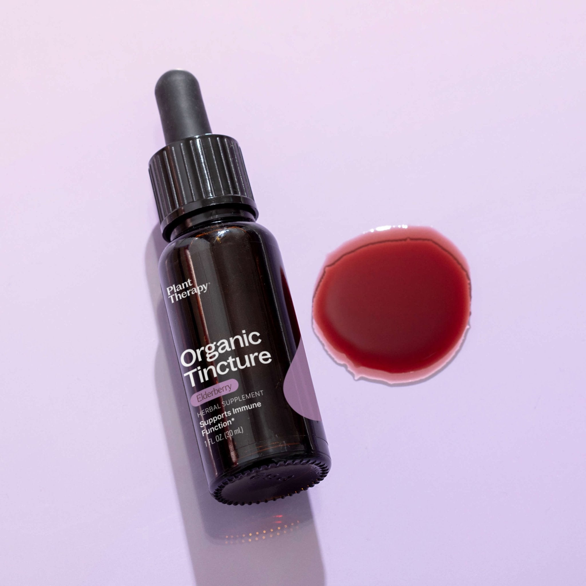Organic Elderberry Herbal Tincture Plant Therapy