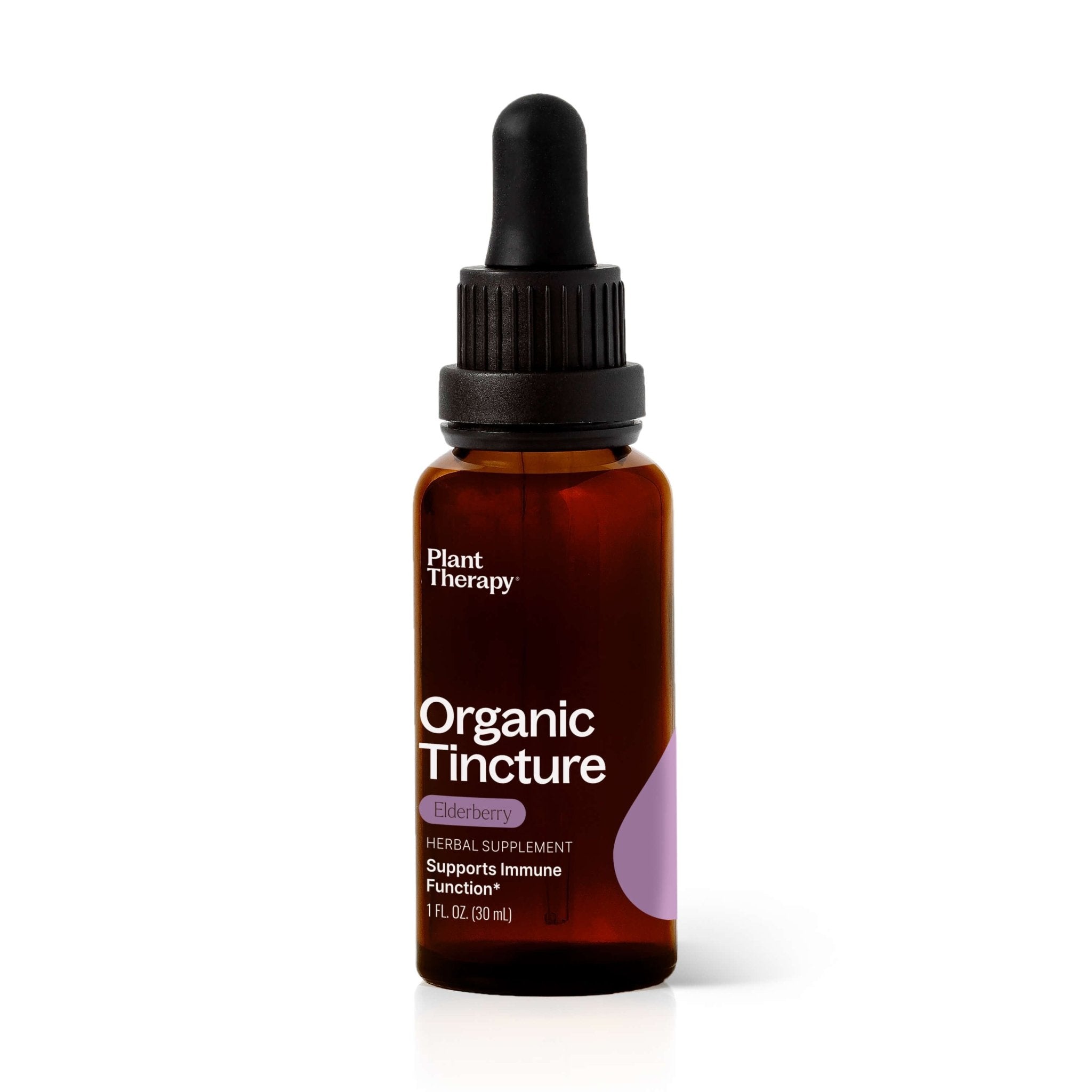 Organic Elderberry Herbal Tincture Plant Therapy