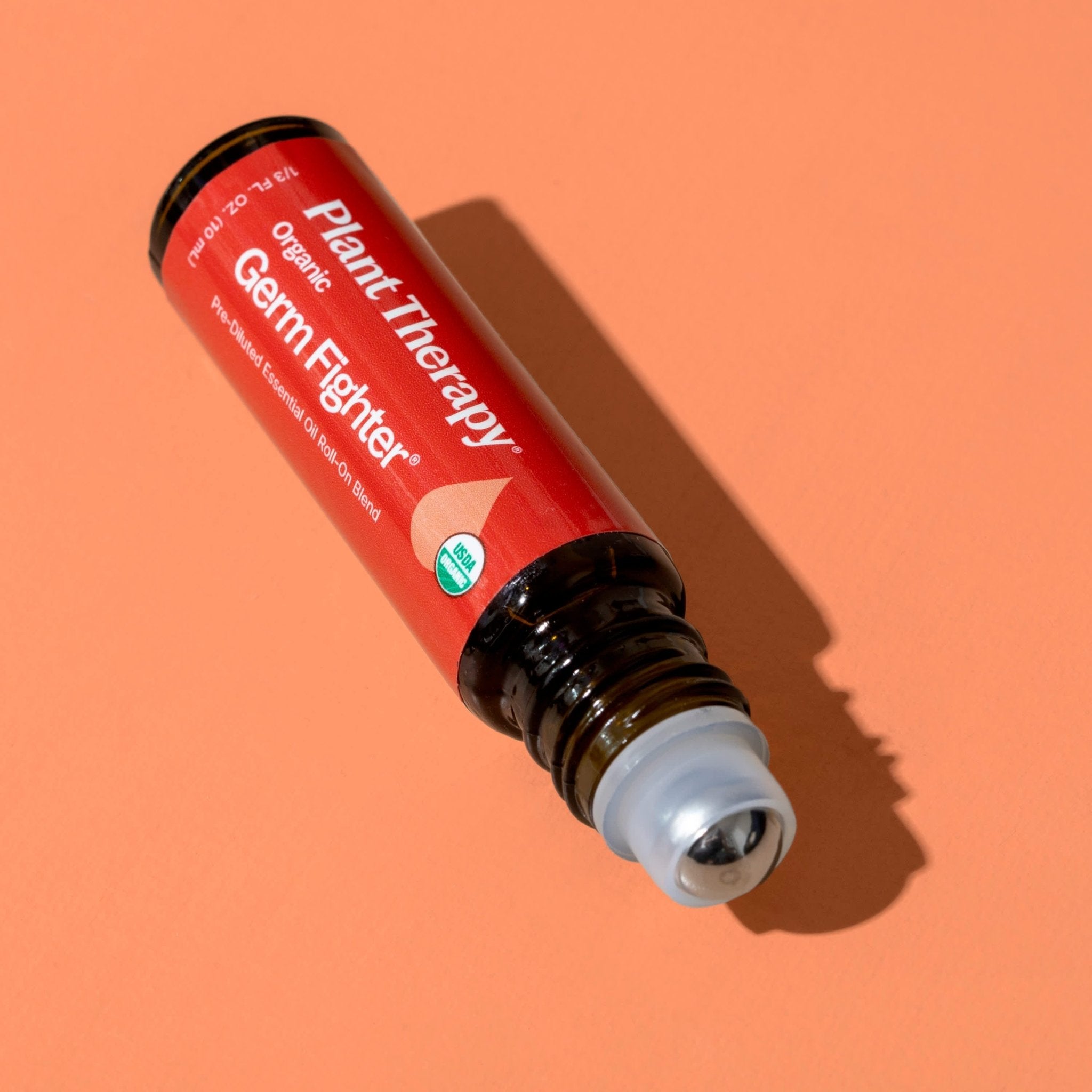 Organic Germ Fighter®️ Essential Oil Blend Pre - Diluted Roll - On Plant Therapy
