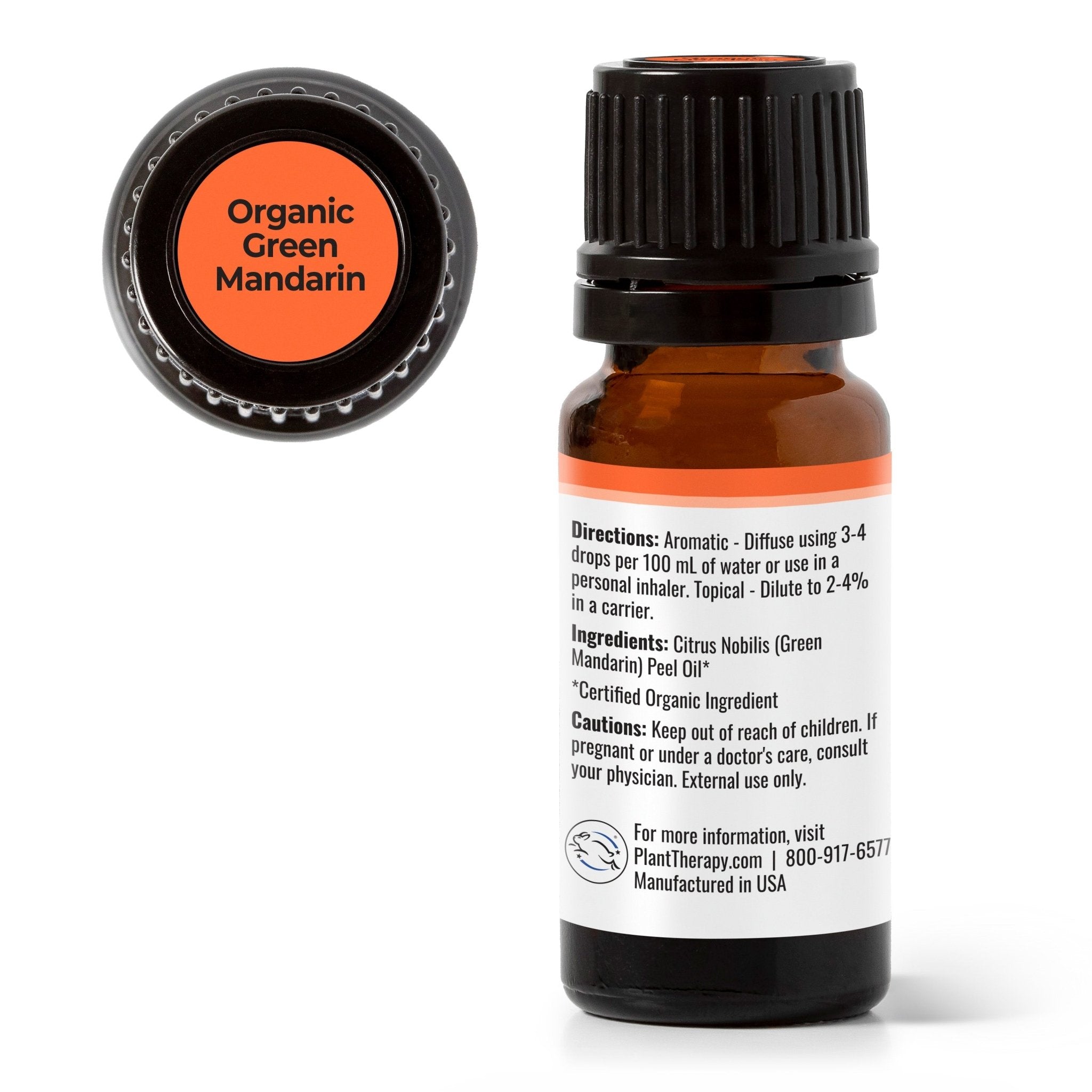 Organic Green Mandarin Essential Oil Plant Therapy