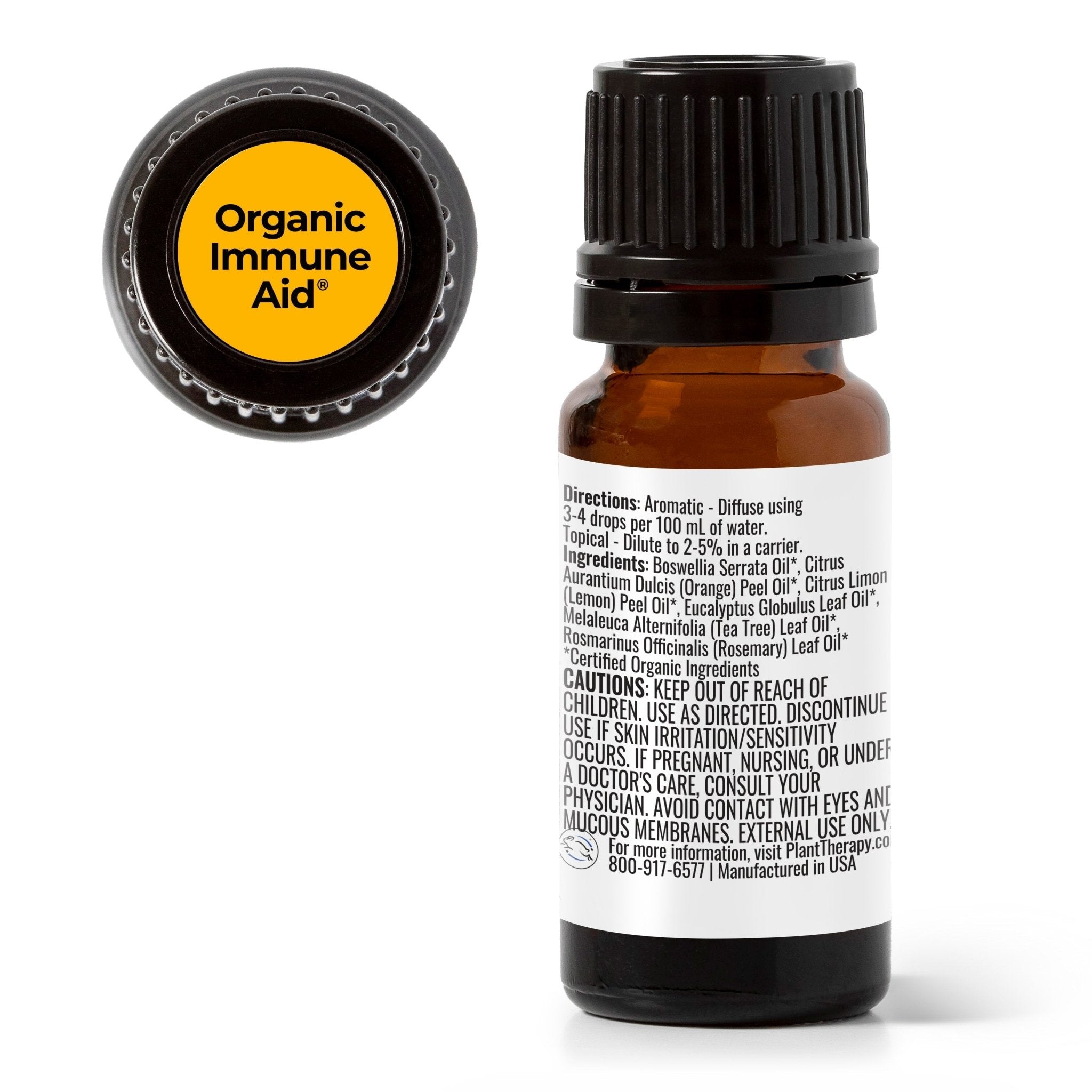 Organic Immune Aid Essential Oil Blend Plant Therapy