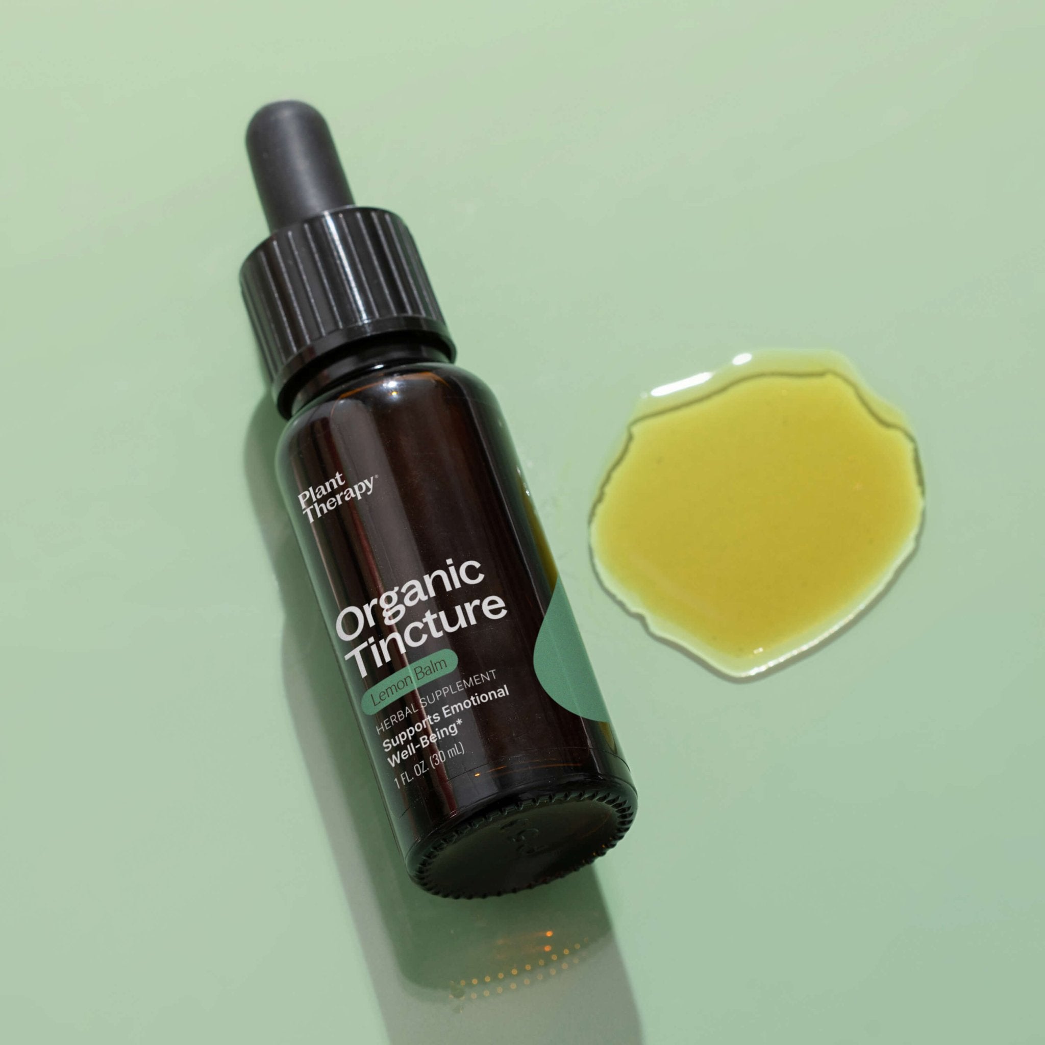 Organic Lemon Balm Herbal Tincture Plant Therapy