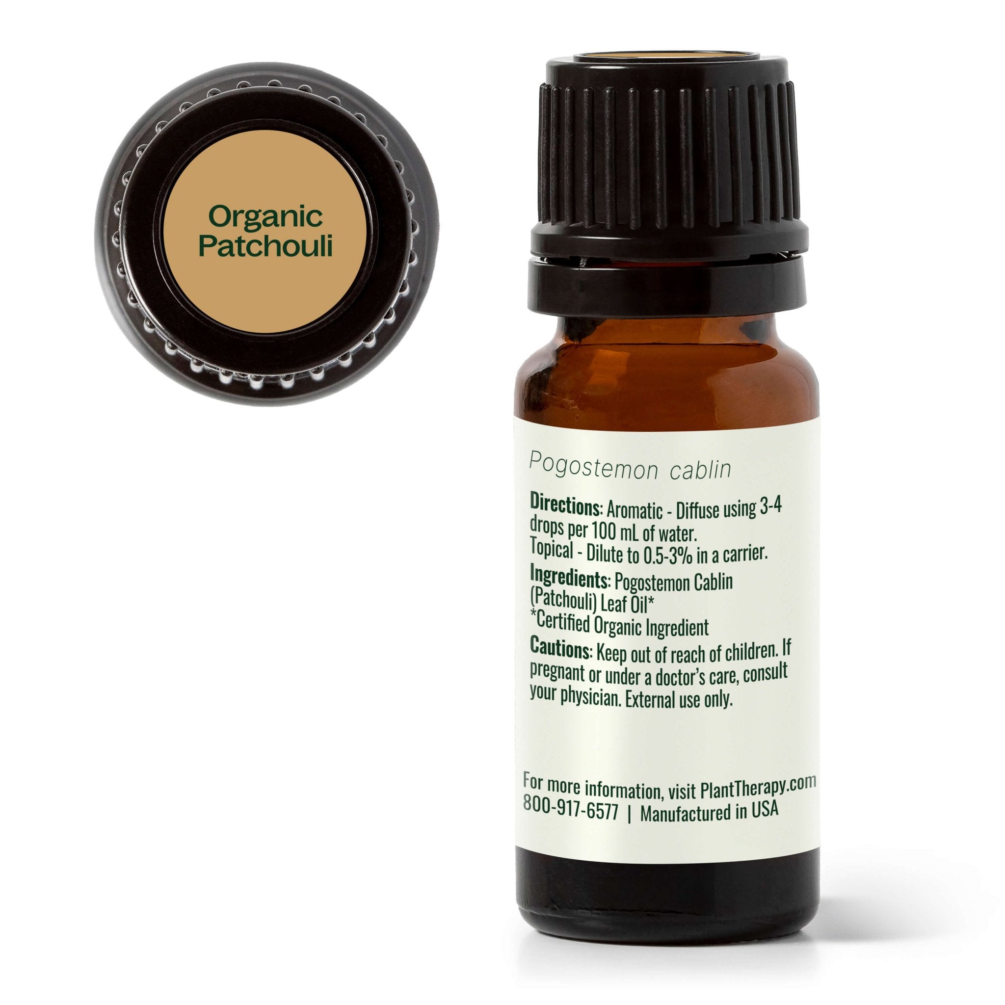 Organic Patchouli Essential Oil Plant Therapy