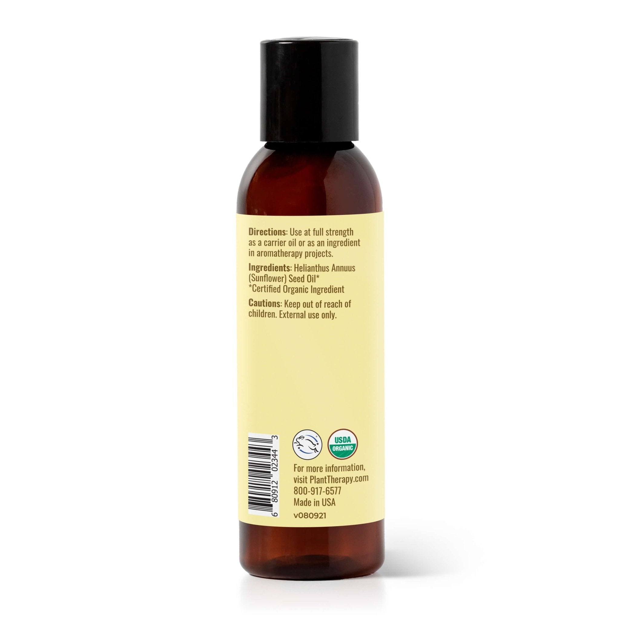Organic Sunflower Carrier Oil Plant Therapy