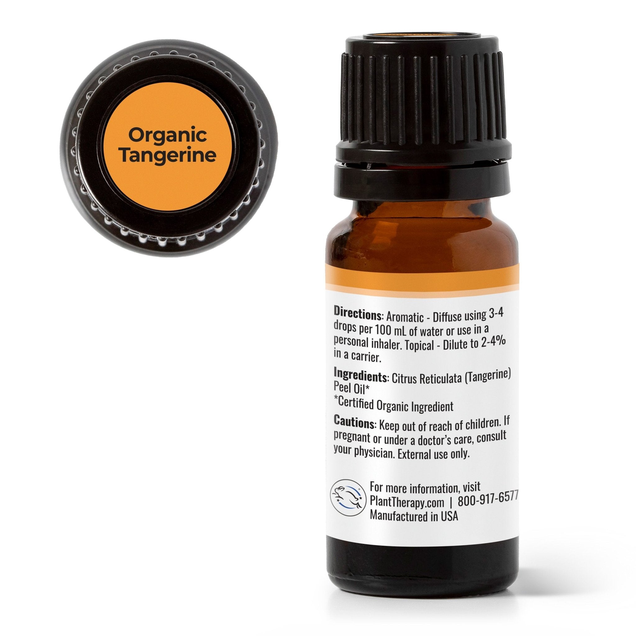 Organic Tangerine Essential Oil Plant Therapy
