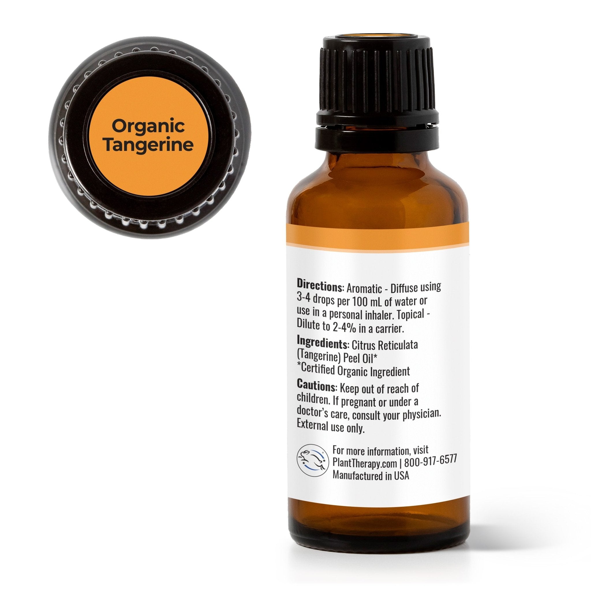 Organic Tangerine Essential Oil Plant Therapy