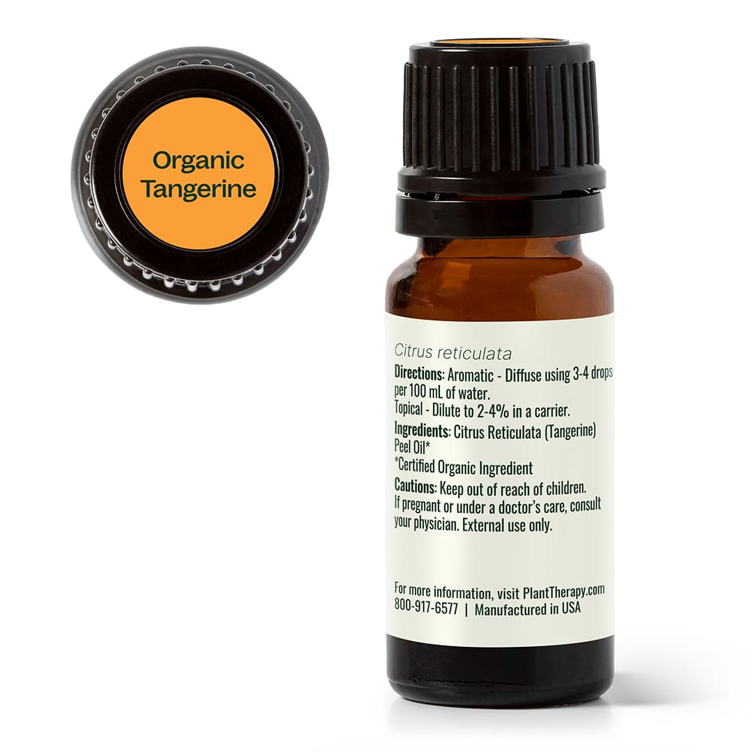 Organic Tangerine Essential Oil Plant Therapy