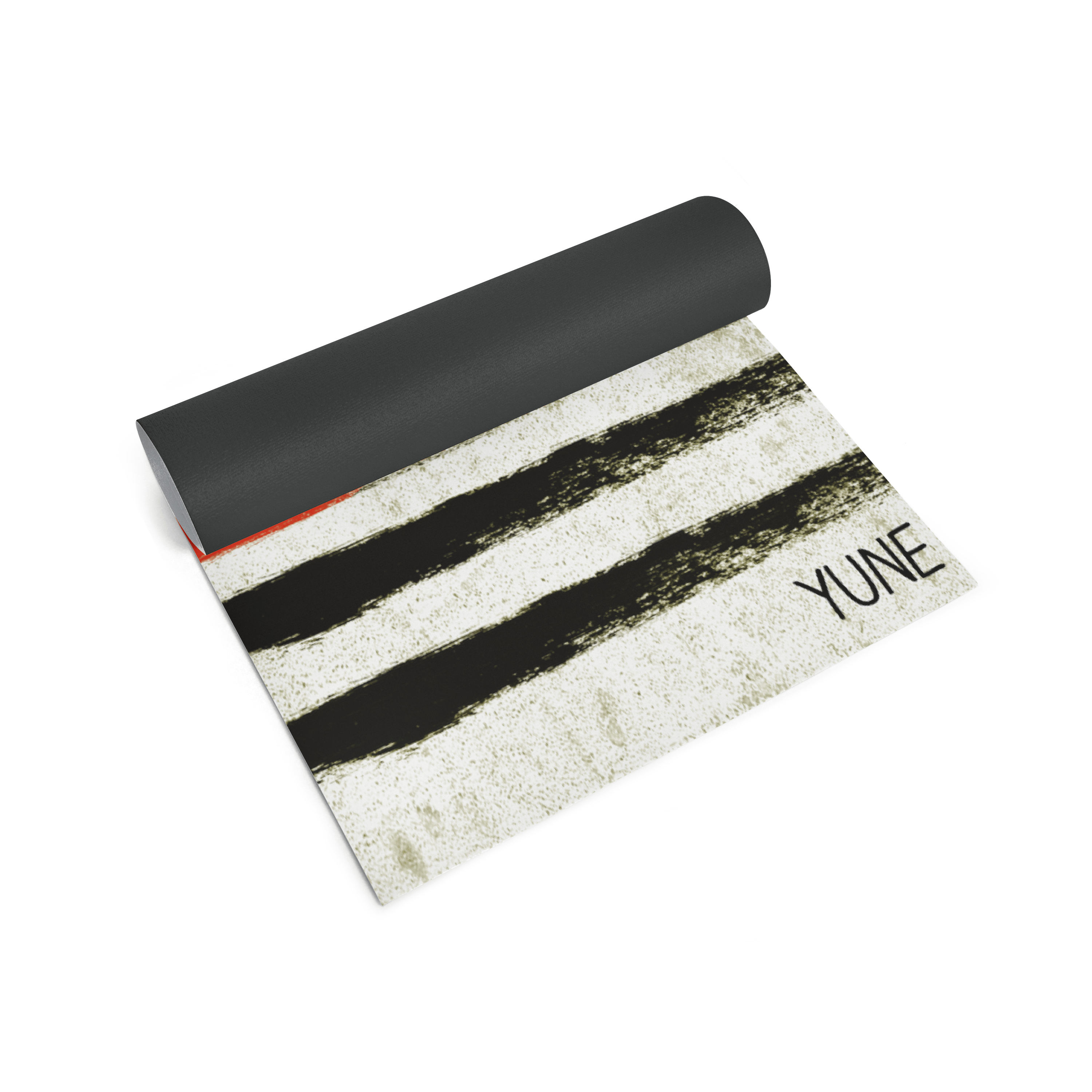 Yoga Mat | 6mm Thick | White Black | Non-Slip | Eco Friendly | Yune Yoga | Juniper