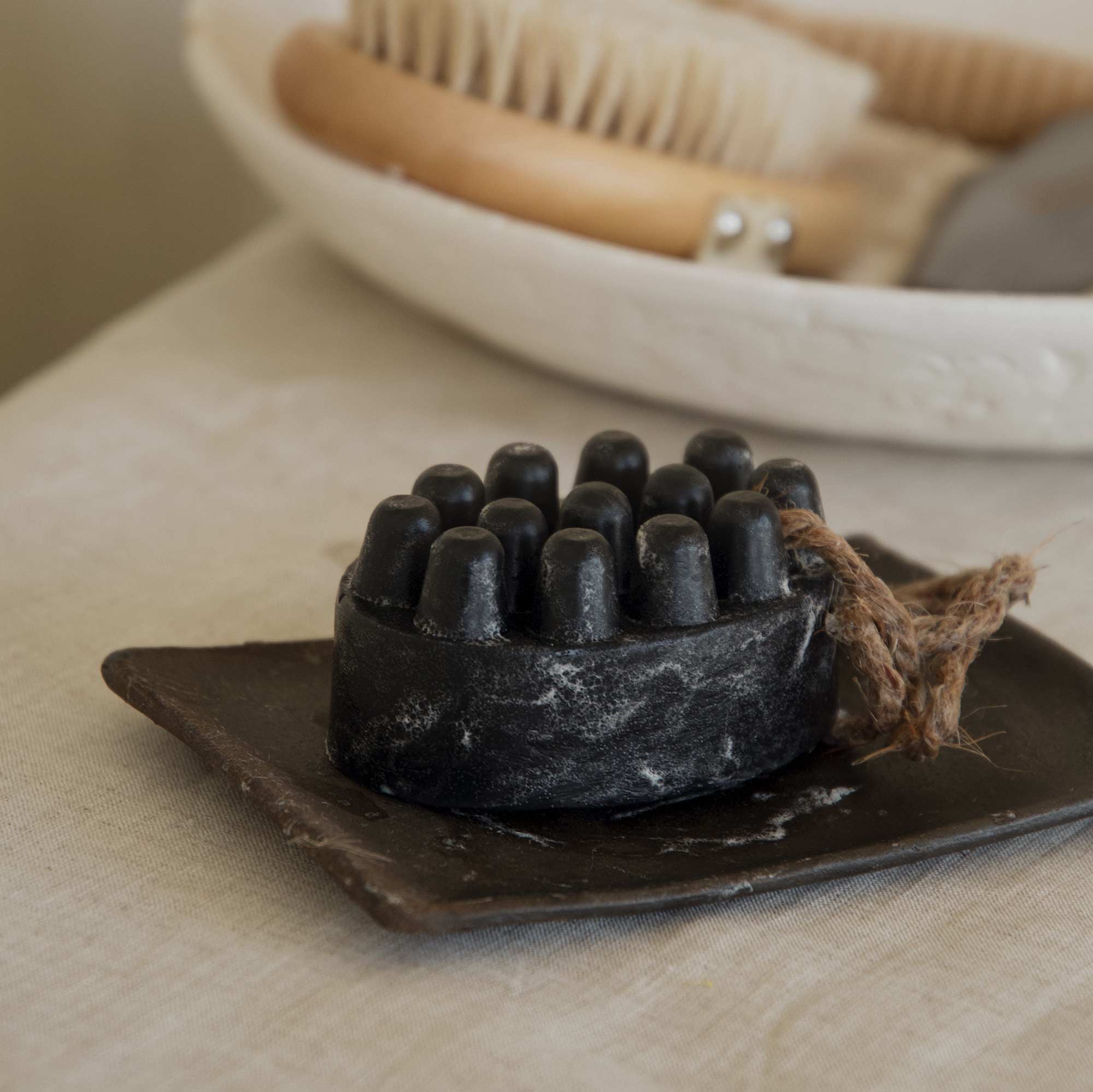 Palo Santo + Charcoal Bar Soap CEDAR AND MYRRH