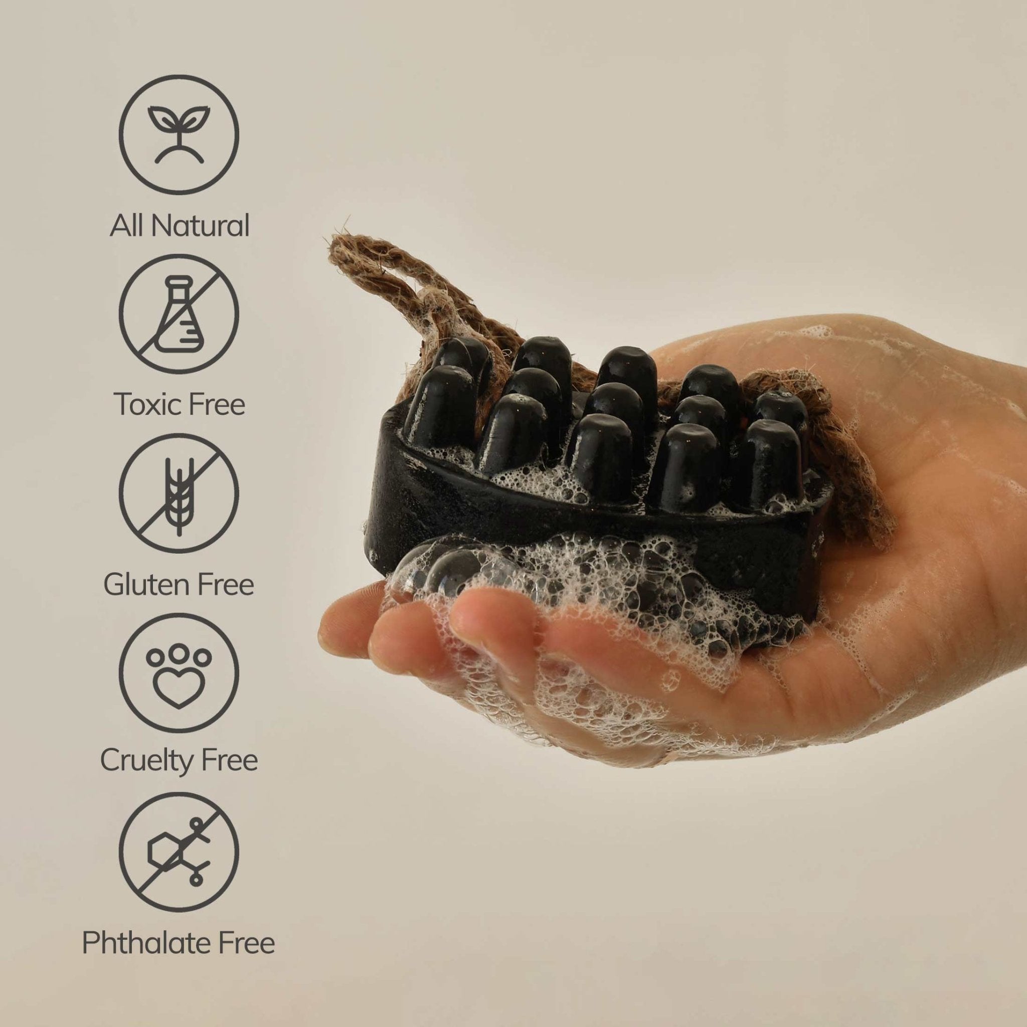Palo Santo + Charcoal Bar Soap CEDAR AND MYRRH