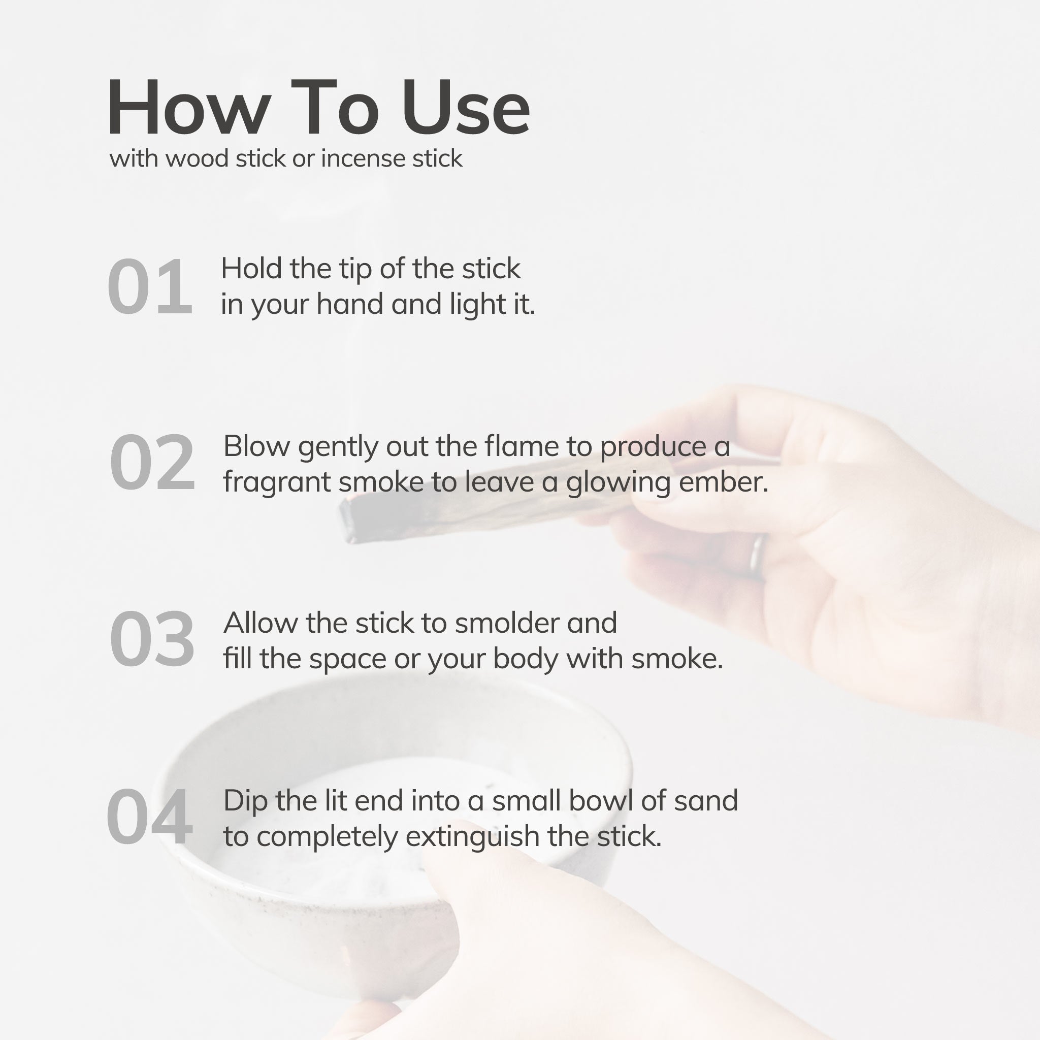 Palo Santo Incense Sticks – 7 Hand - Rolled Sticks from Peru CEDAR AND MYRRH