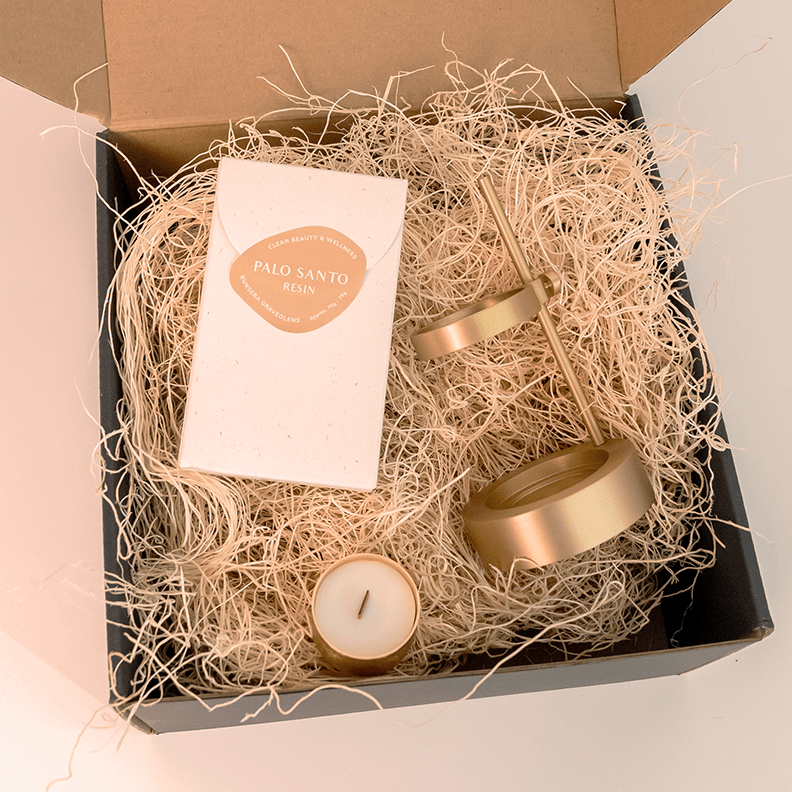 Palo Santo Serenity Gift Set CEDAR AND MYRRH